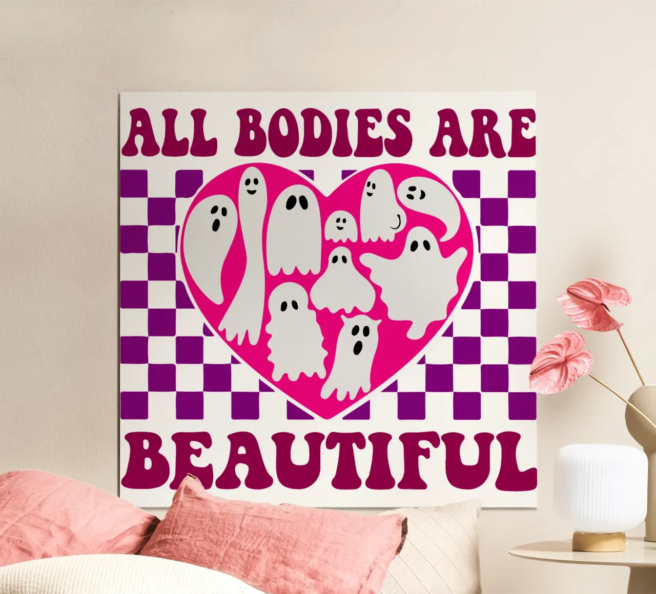 tutti i corpi sono belli poster da onechoice