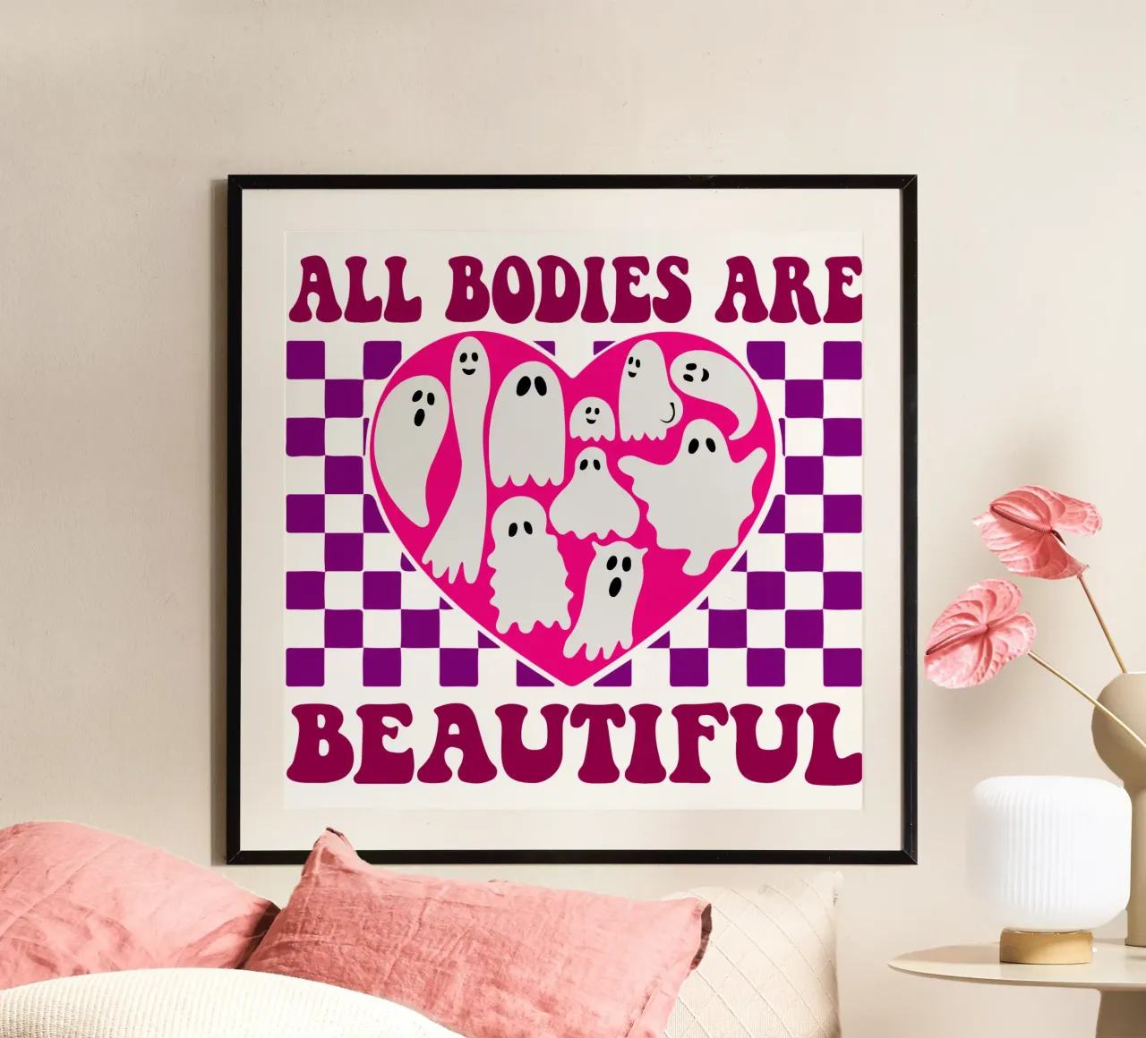 tutti i corpi sono belli poster da onechoice