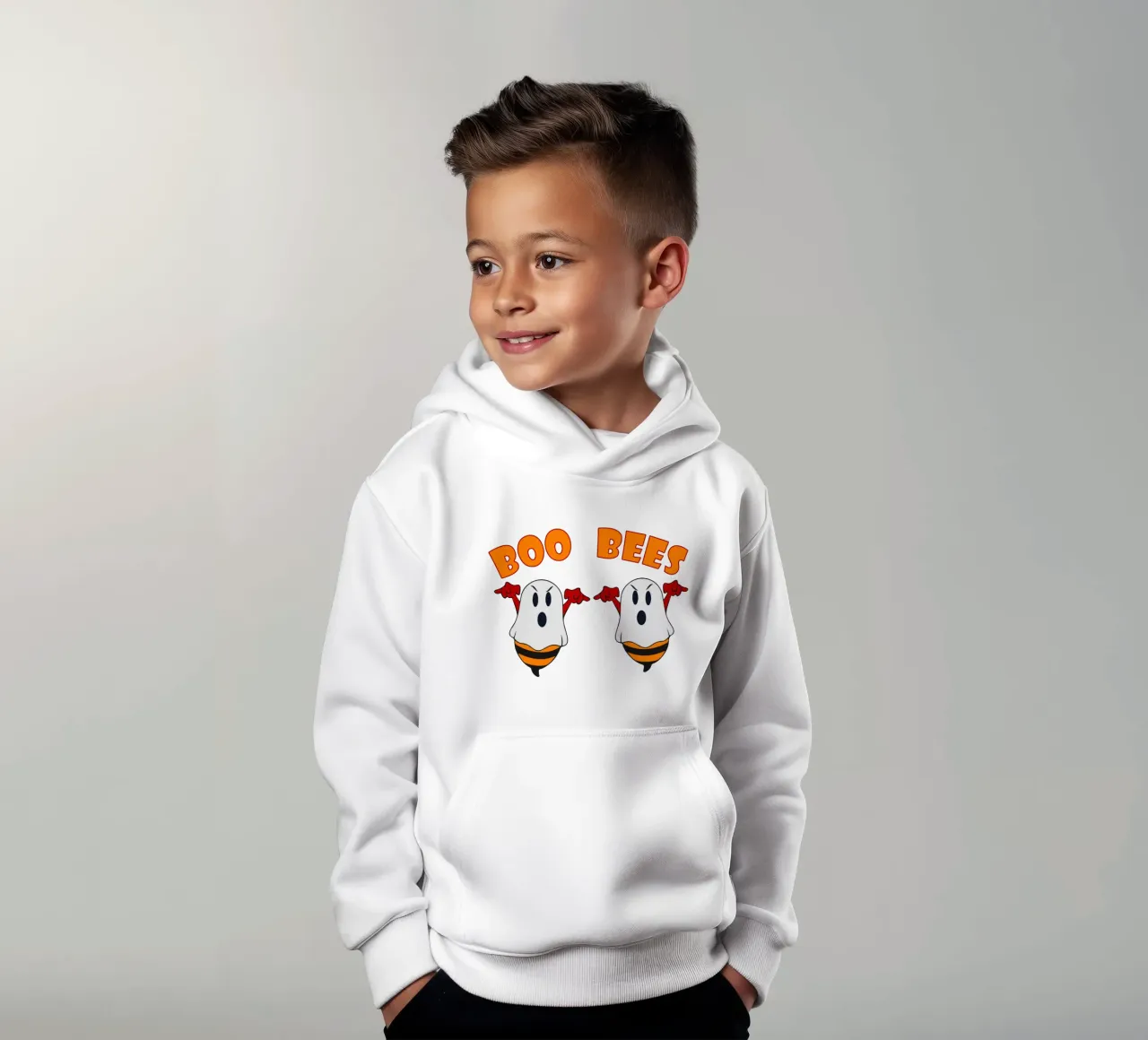 api di Halloween felpa bambino con cappuccio da onechoice