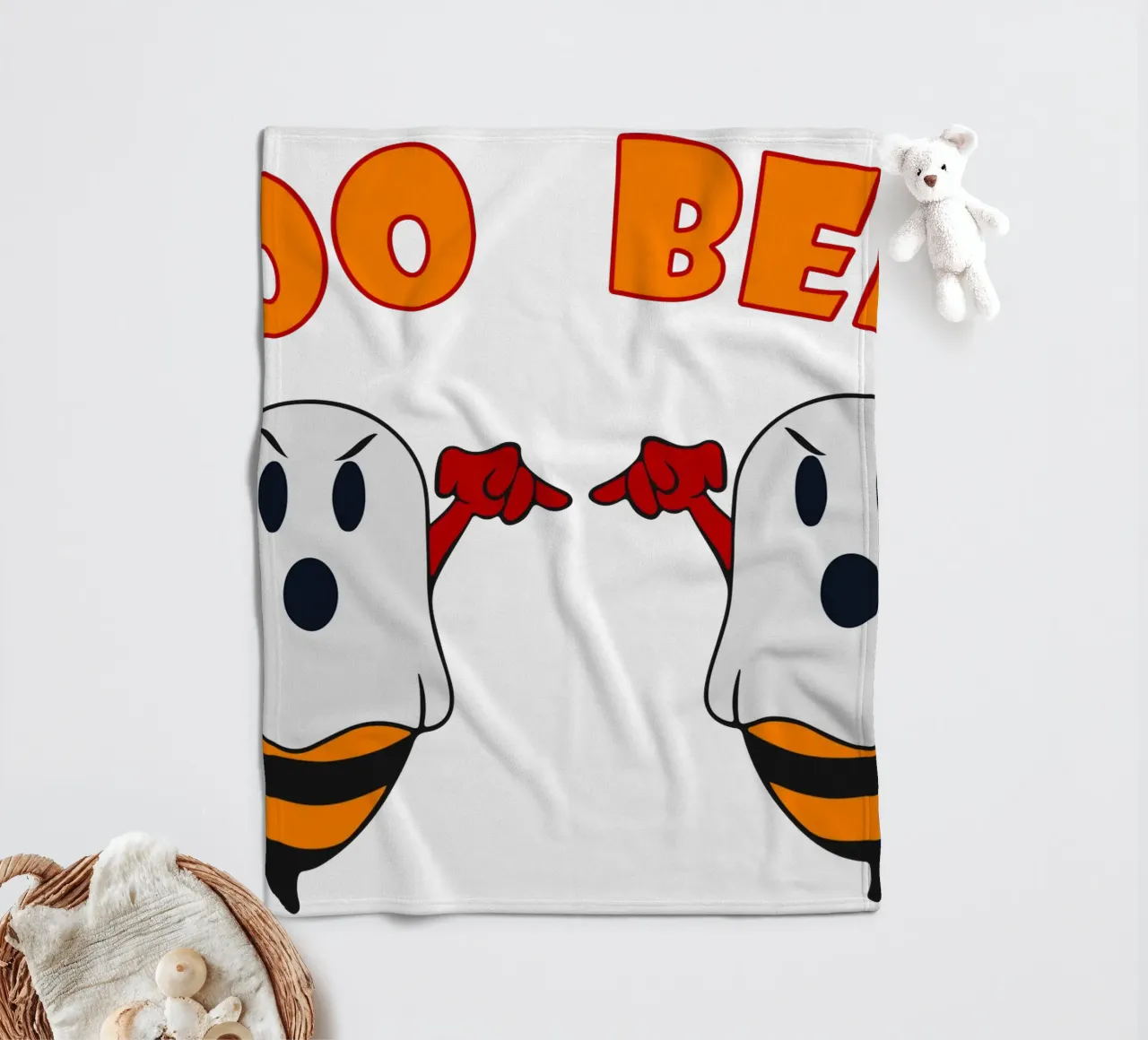 api di Halloween coperta in pile da onechoice