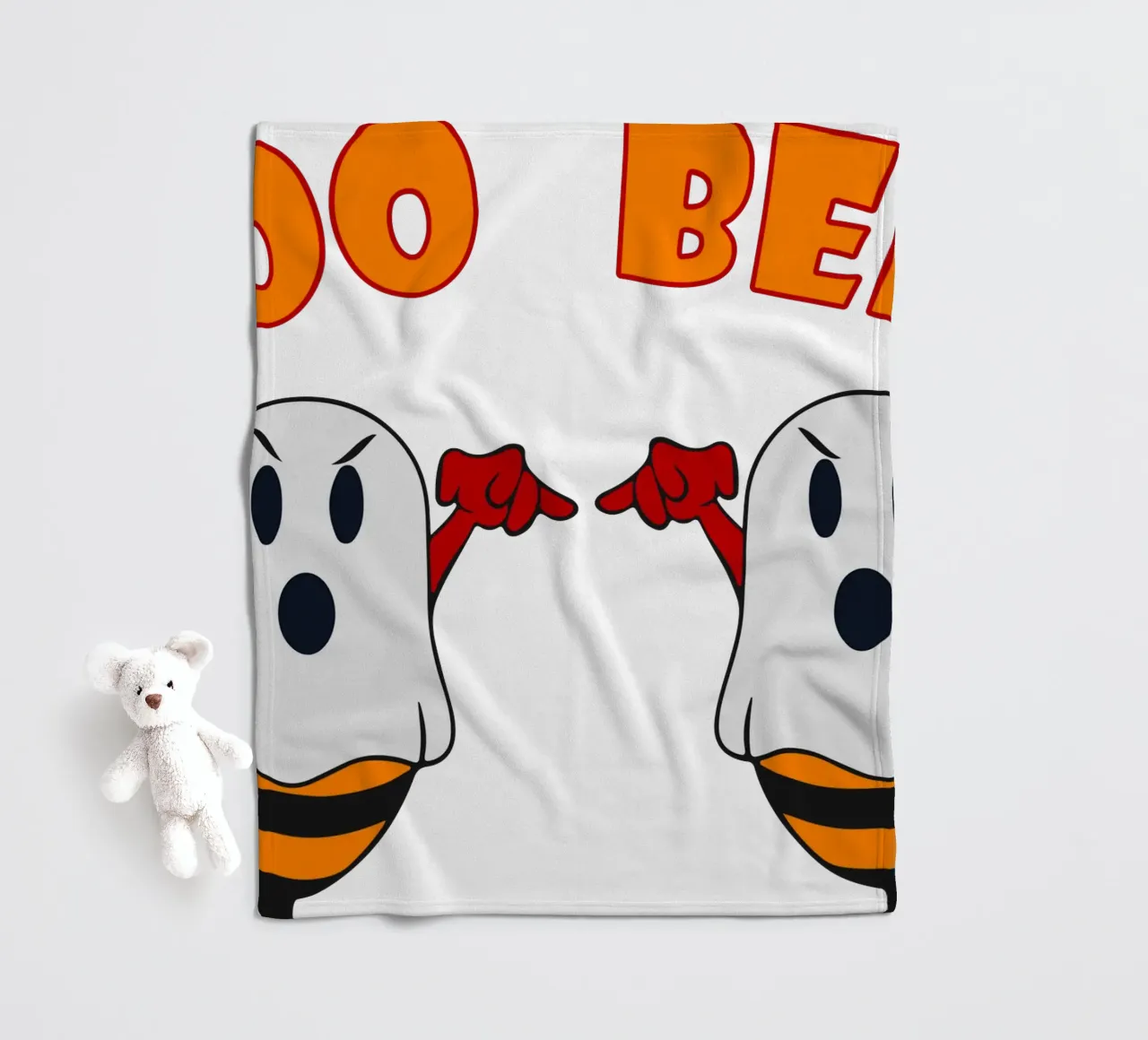 api di Halloween coperta in pile da onechoice