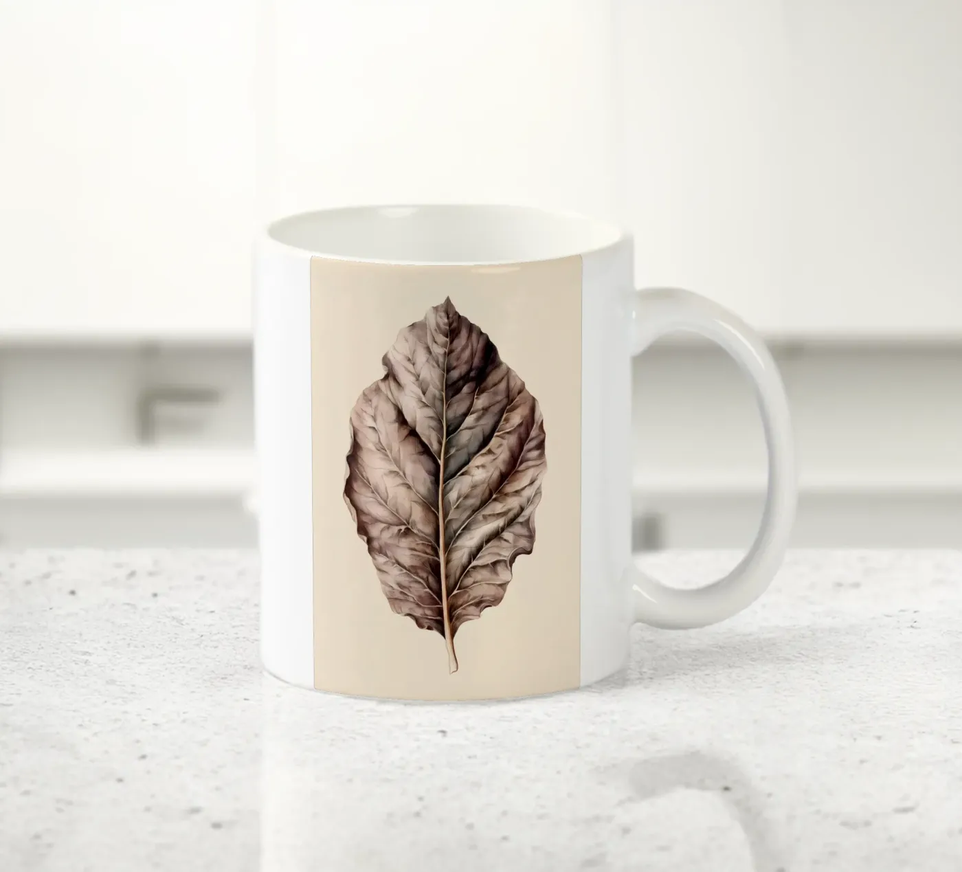 Tabakblatt ceramic mug by Studio Verde