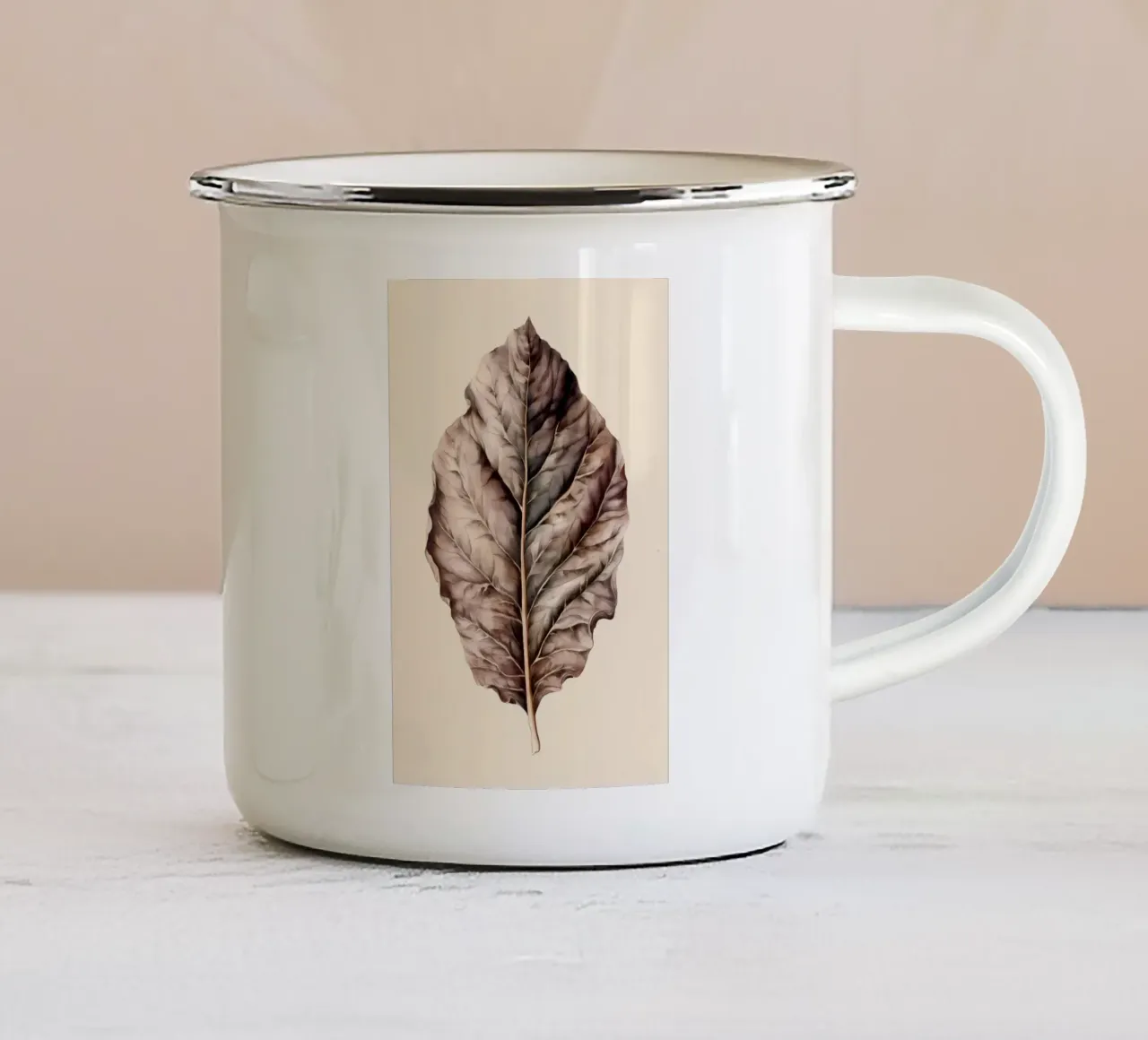 Tabakblatt tazza in smalto da Studio Verde
