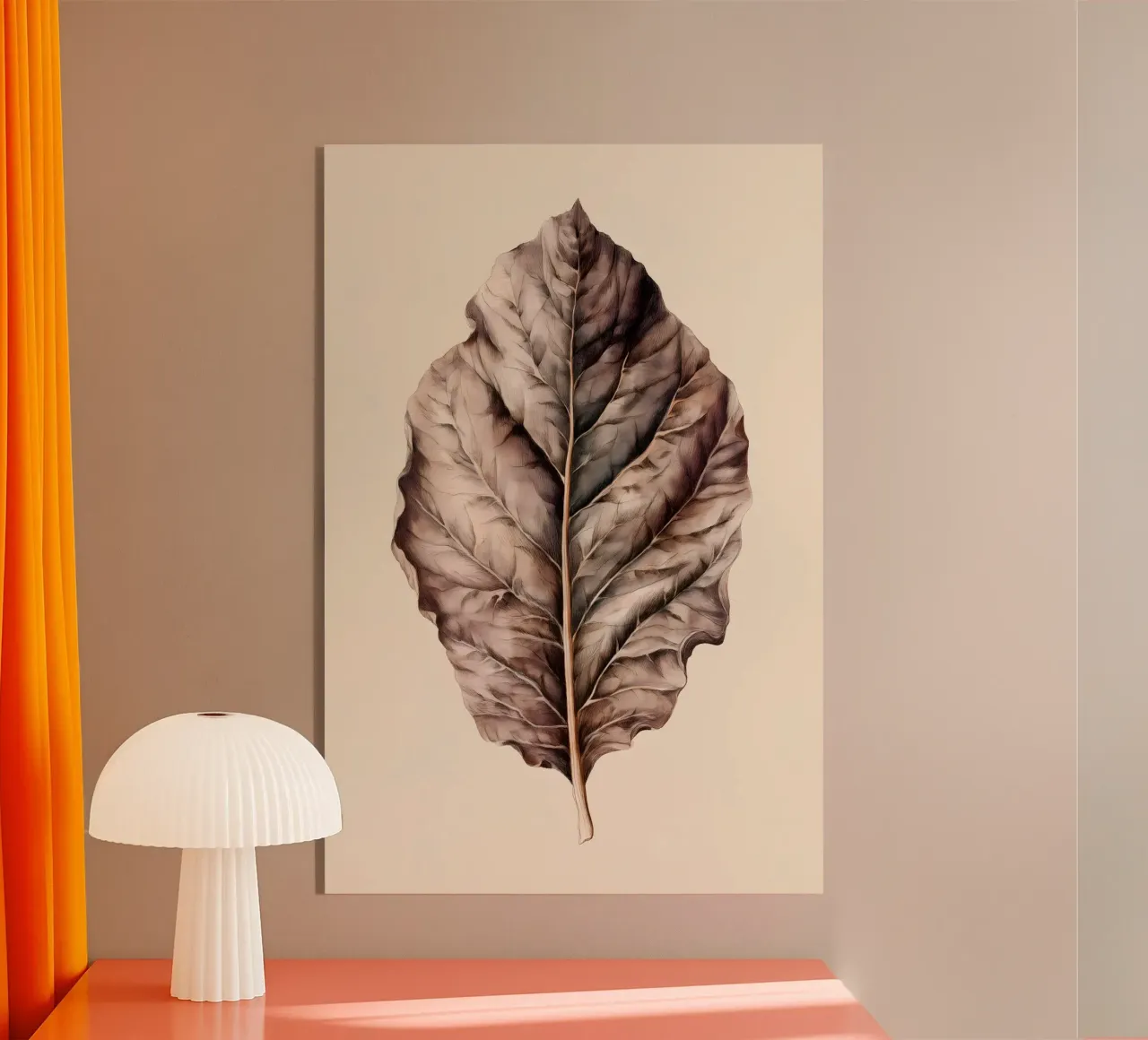 Tabakblatt plexiglass da Studio Verde