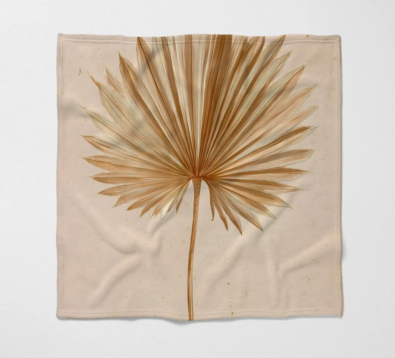 Palmwedel Fächerpalme Fleecedecke von Studio Verde