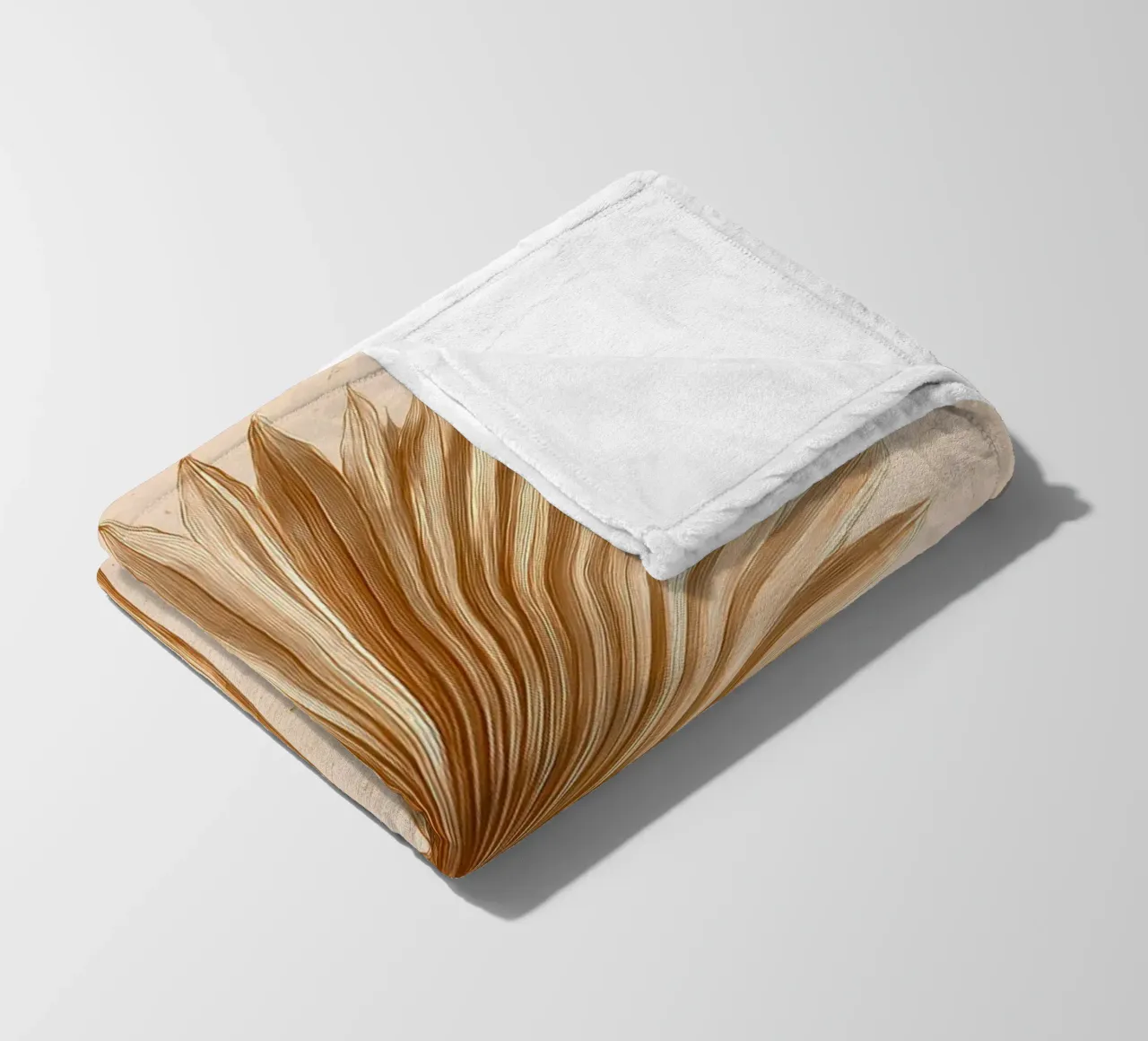 Palmwedel Fächerpalme Fleecedecke von Studio Verde