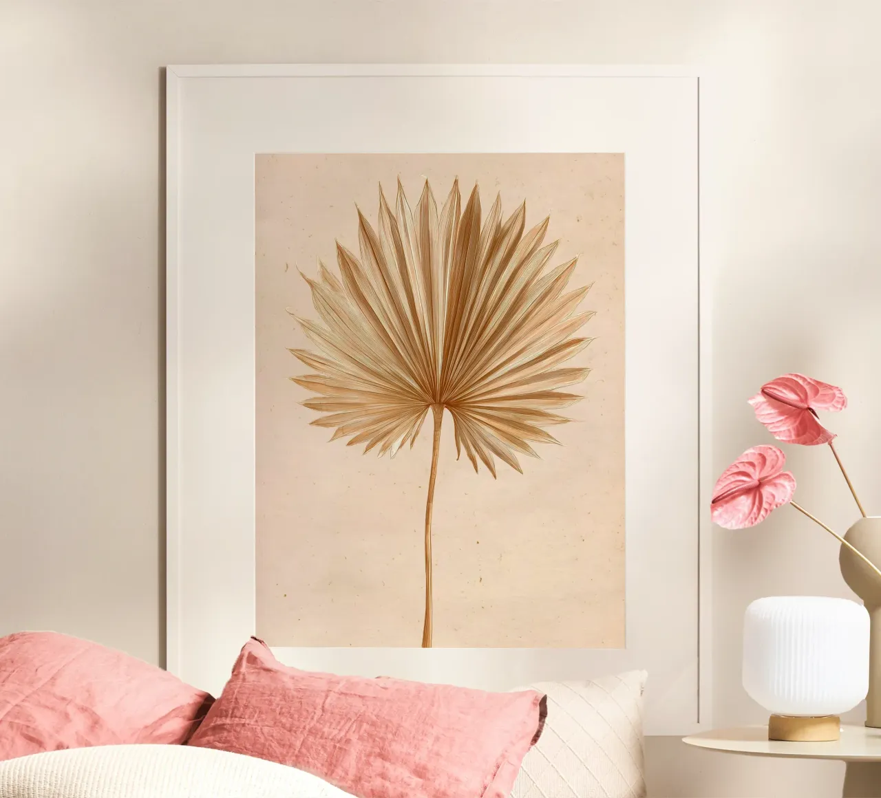 Palmwedel Fächerpalme Hahnemühle von Studio Verde