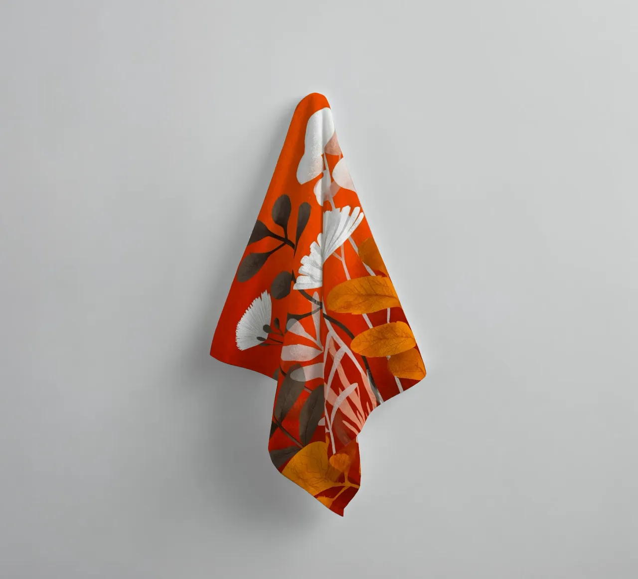 Plantkunde Kunst badhanddoek van Studio Verde