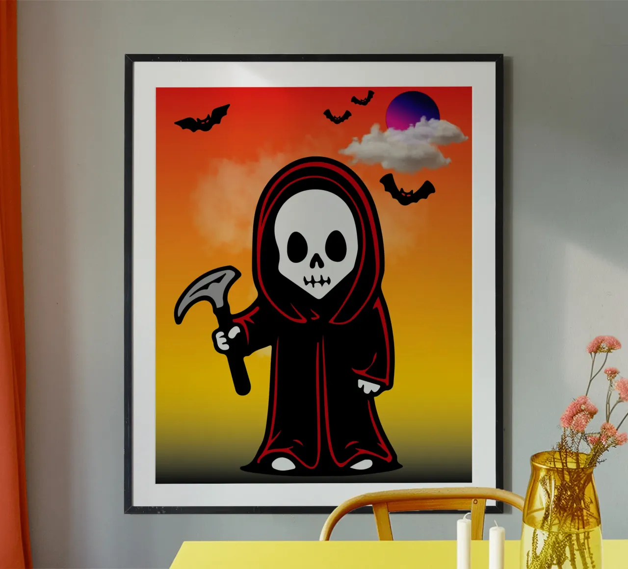 fantasma di Halloween poster da onechoice
