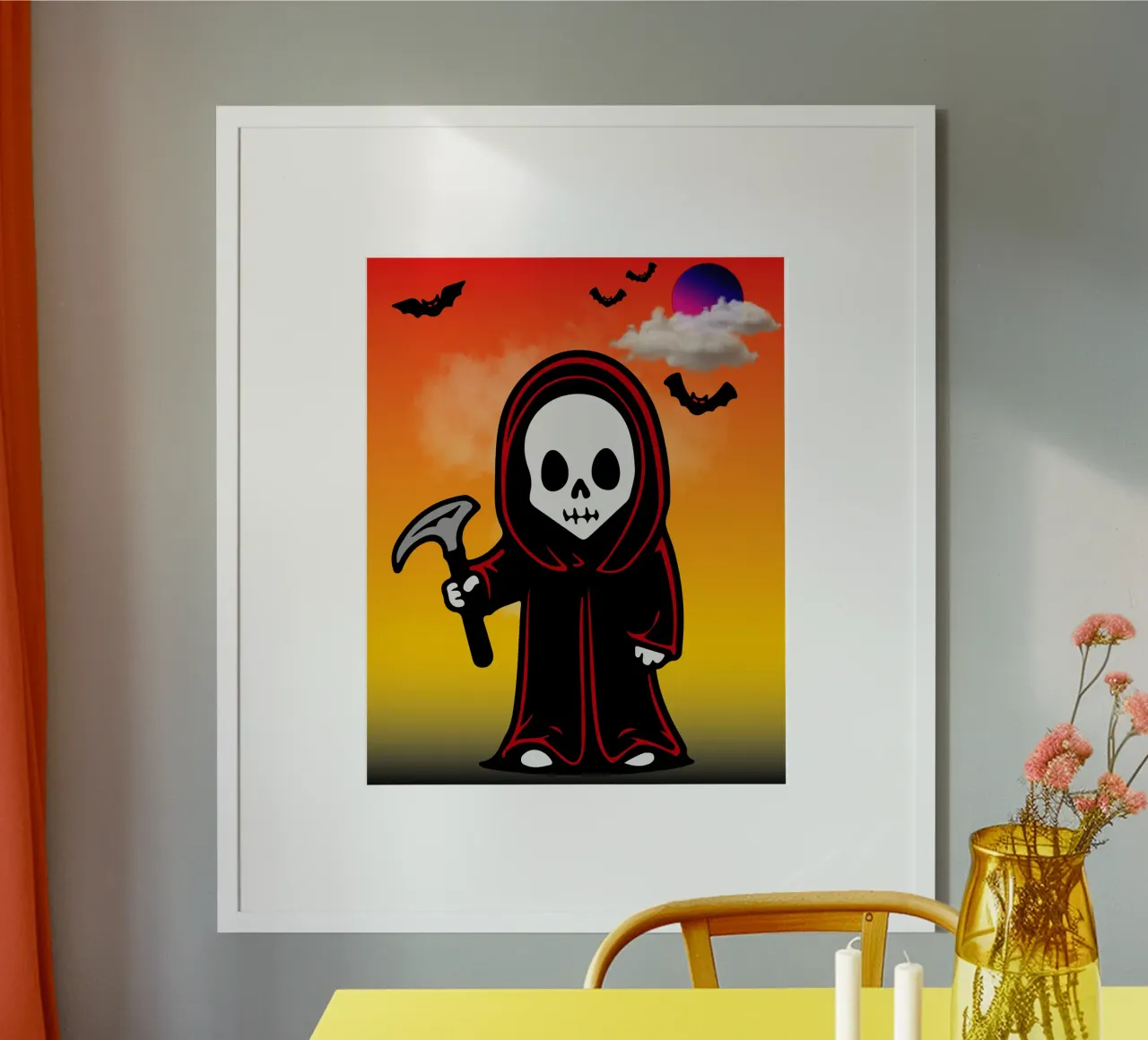 fantasma di Halloween poster da onechoice
