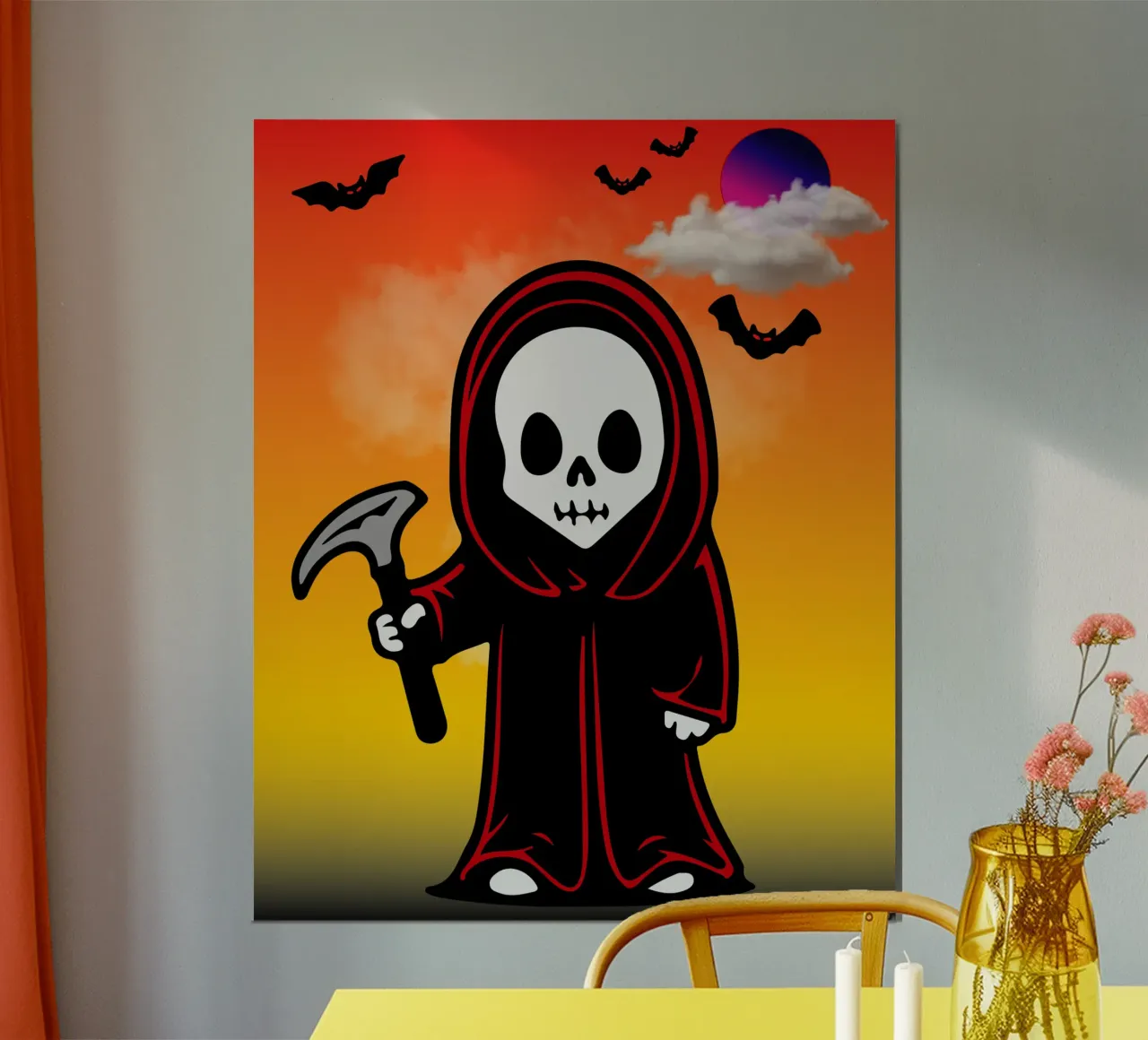 fantasma di Halloween poster da onechoice