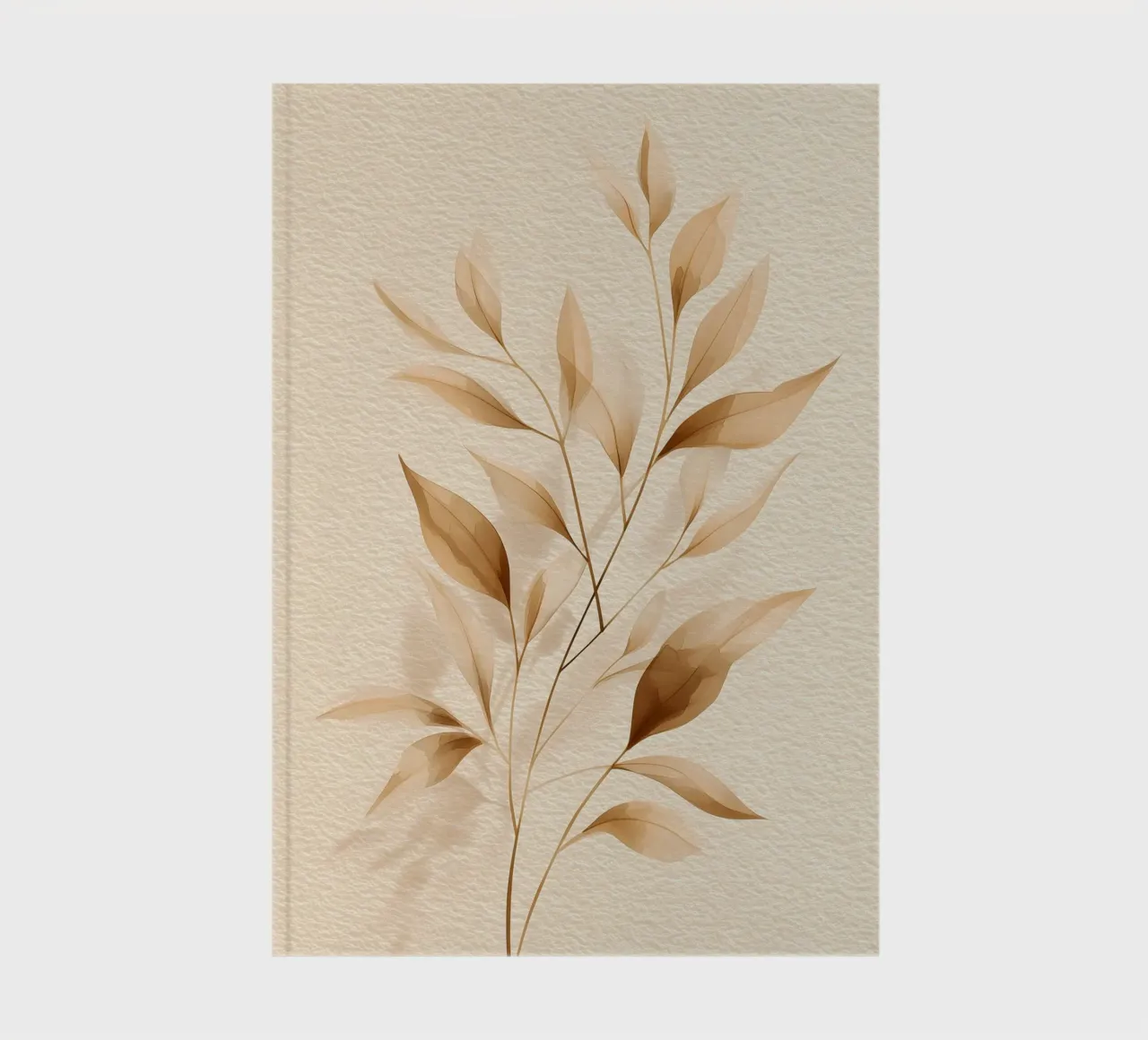 Olive branch art notebook by Studio Verde