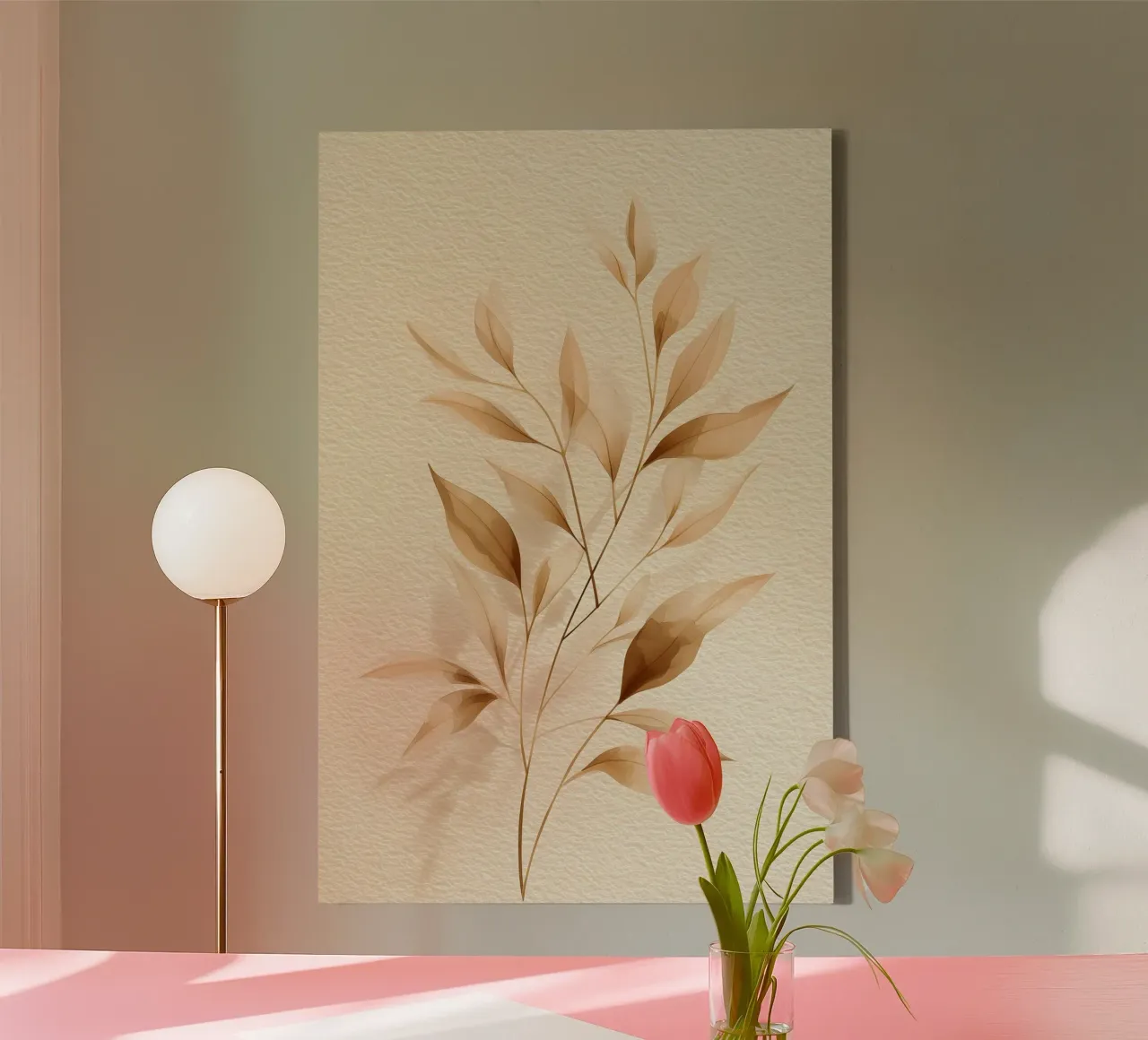 Olivenzweig Kunst Leinwand von Studio Verde
