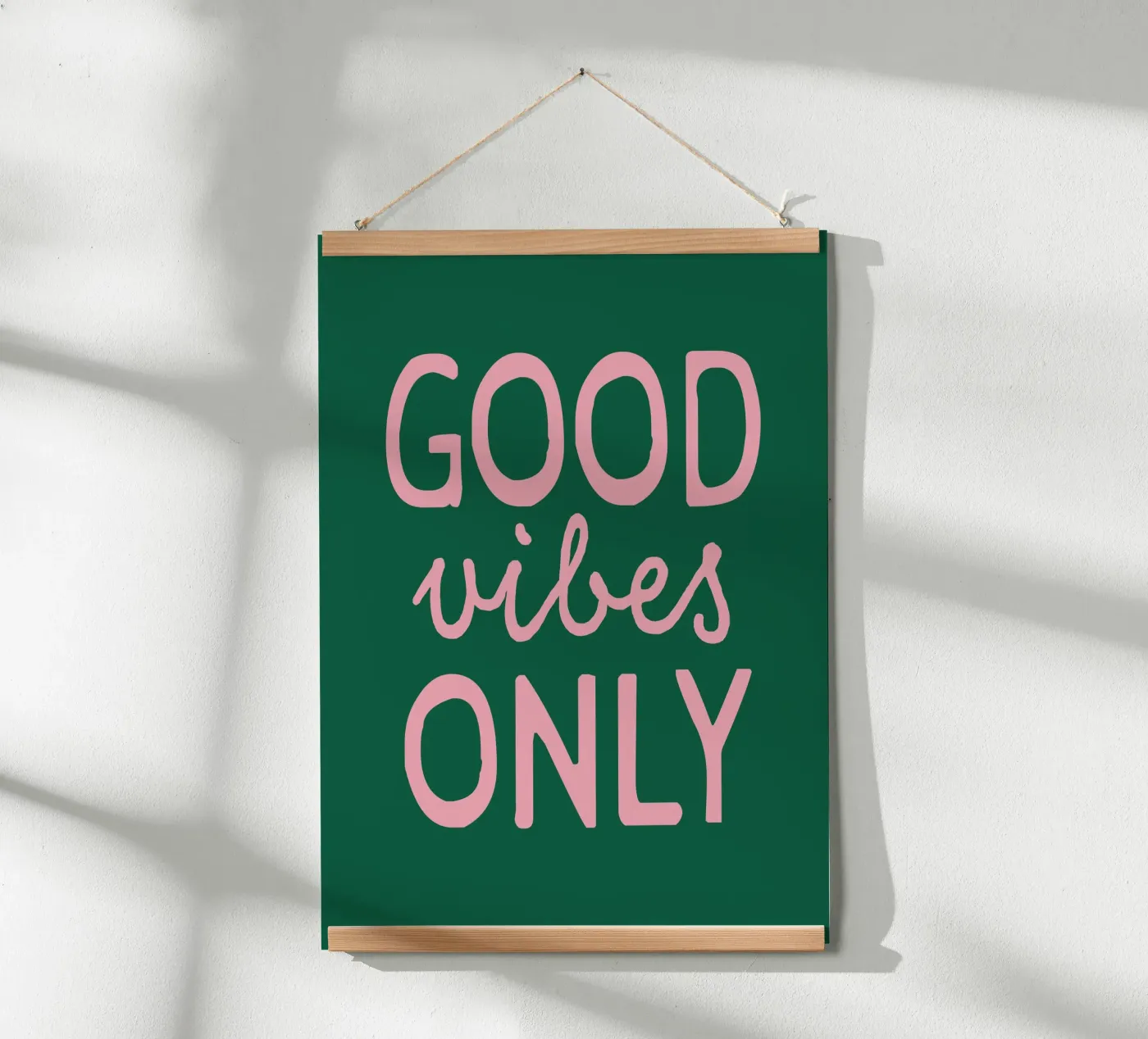 GOOD vibes ONLY poster da STUDIO 4H37