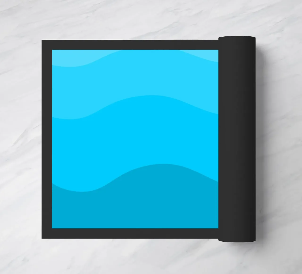 Blue gradient design zerbino da baobabprintstore