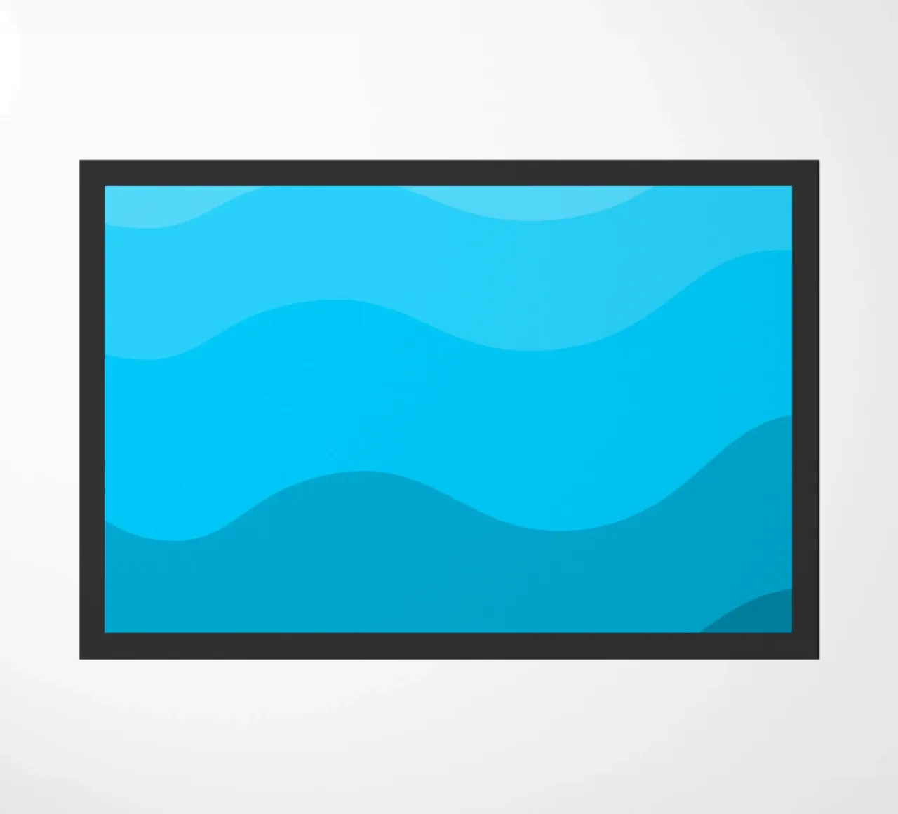 Blue gradient design zerbino da baobabprintstore