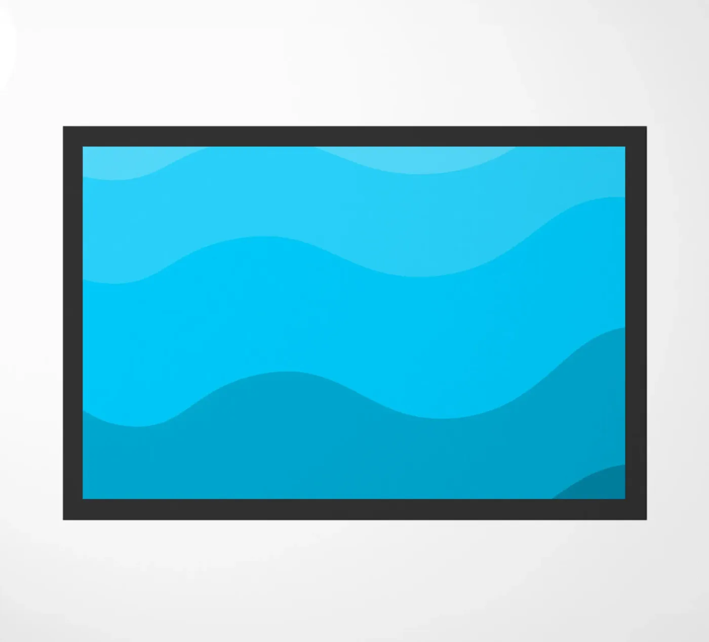 Blue gradient design zerbino da baobabprintstore