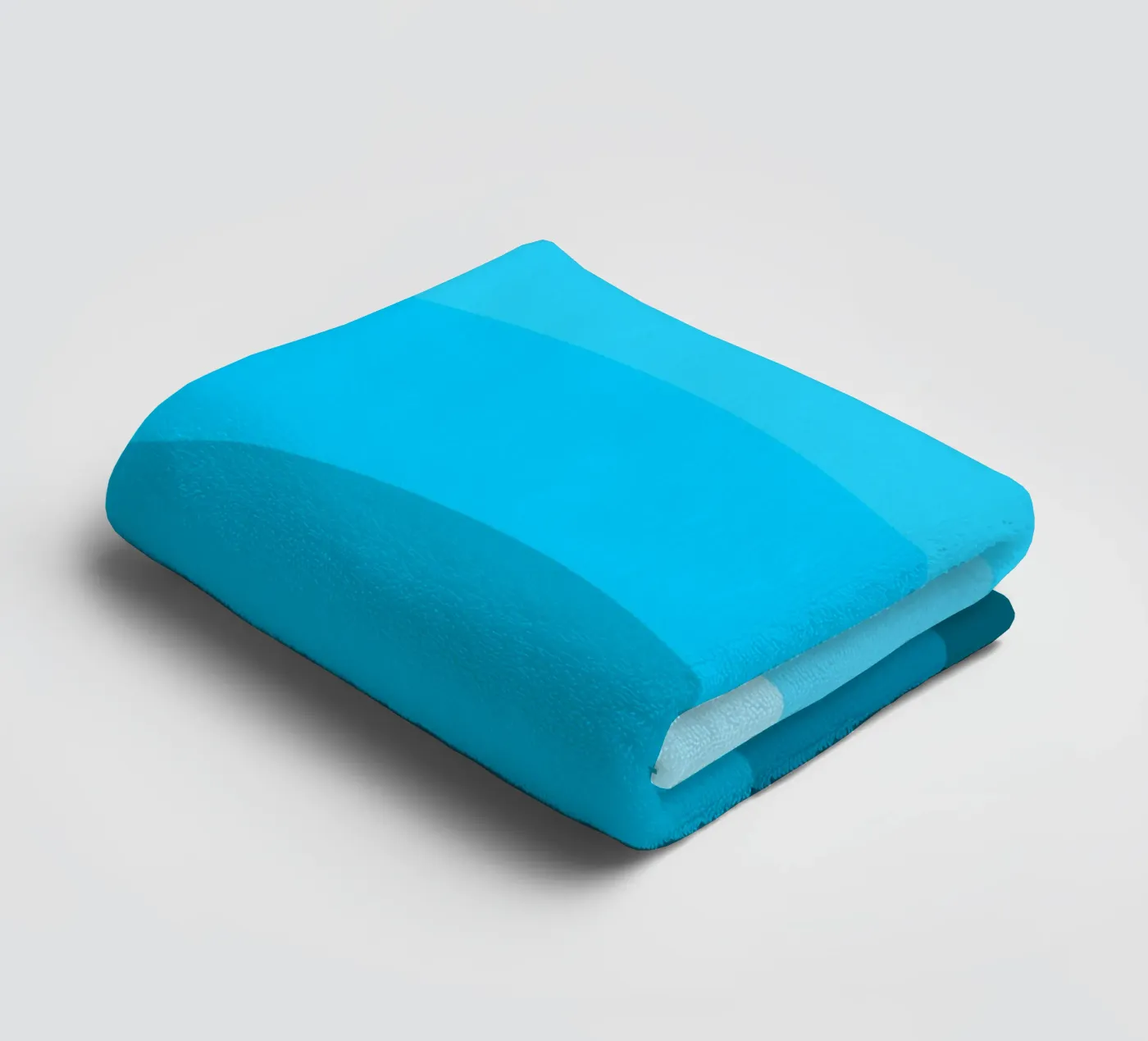 Blue gradient design towel by baobabprintstore