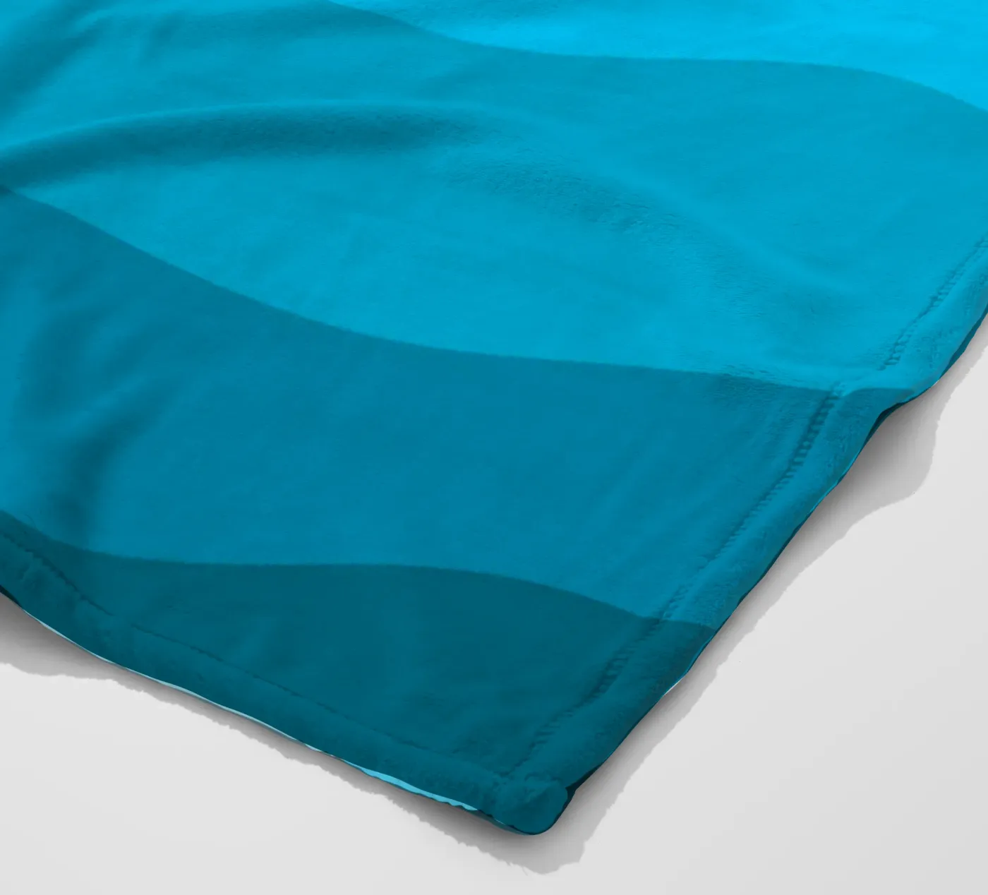 Blue gradient design Fleecedecke von baobabprintstore
