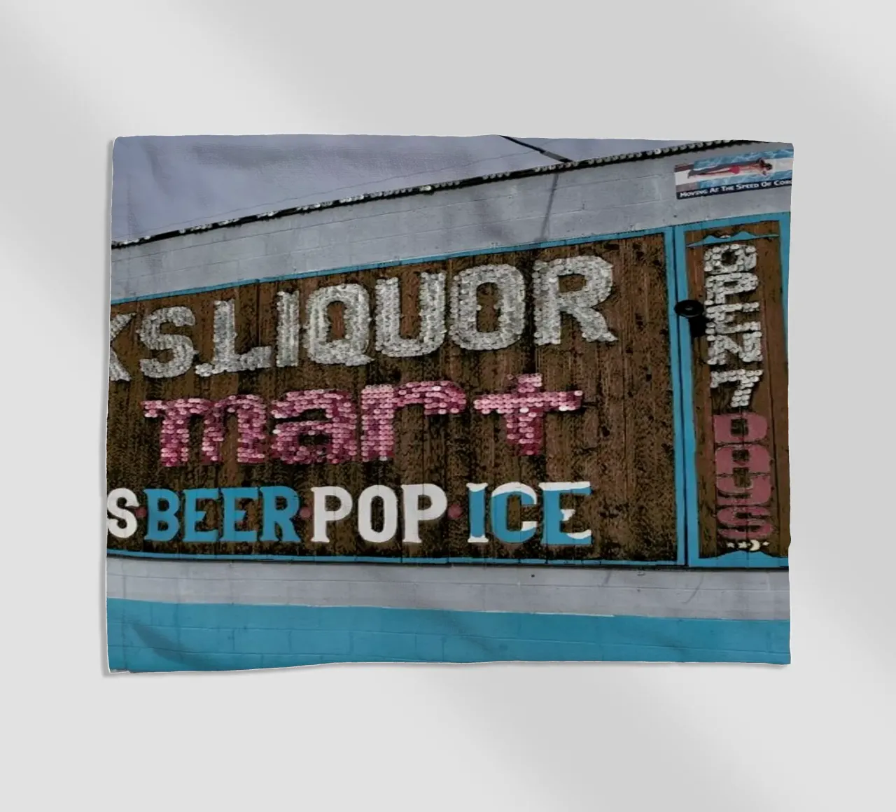 Liquor Store Hawthorne beach towel by Marc Gruninger