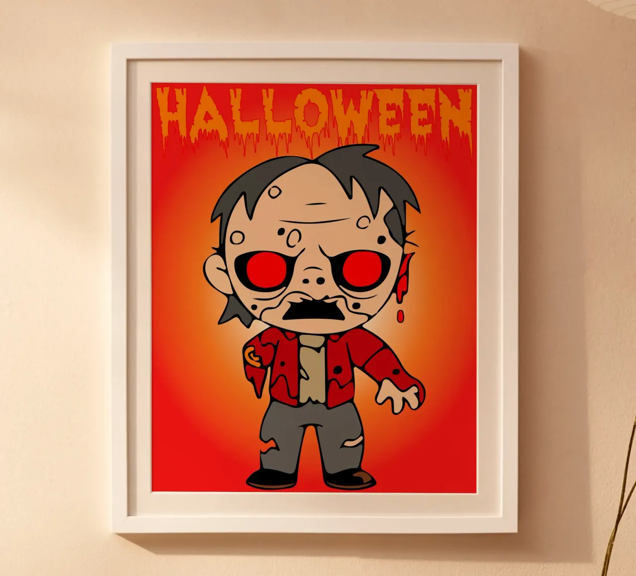 fantasma di Halloween poster da onechoice