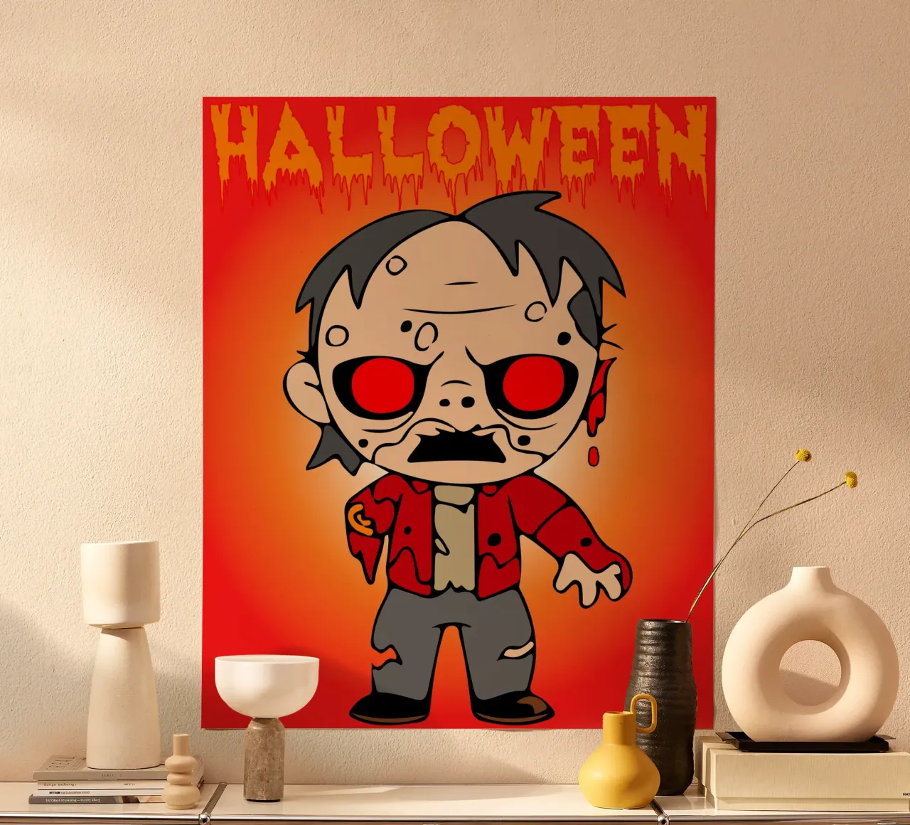 fantasma di Halloween poster da onechoice