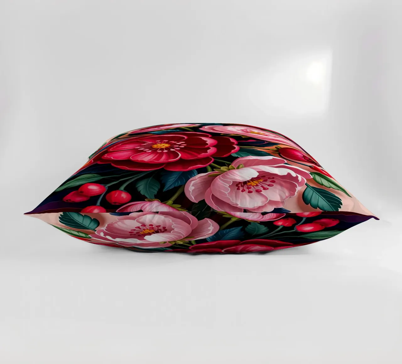 Red Flower cuscino da Jeff Studio