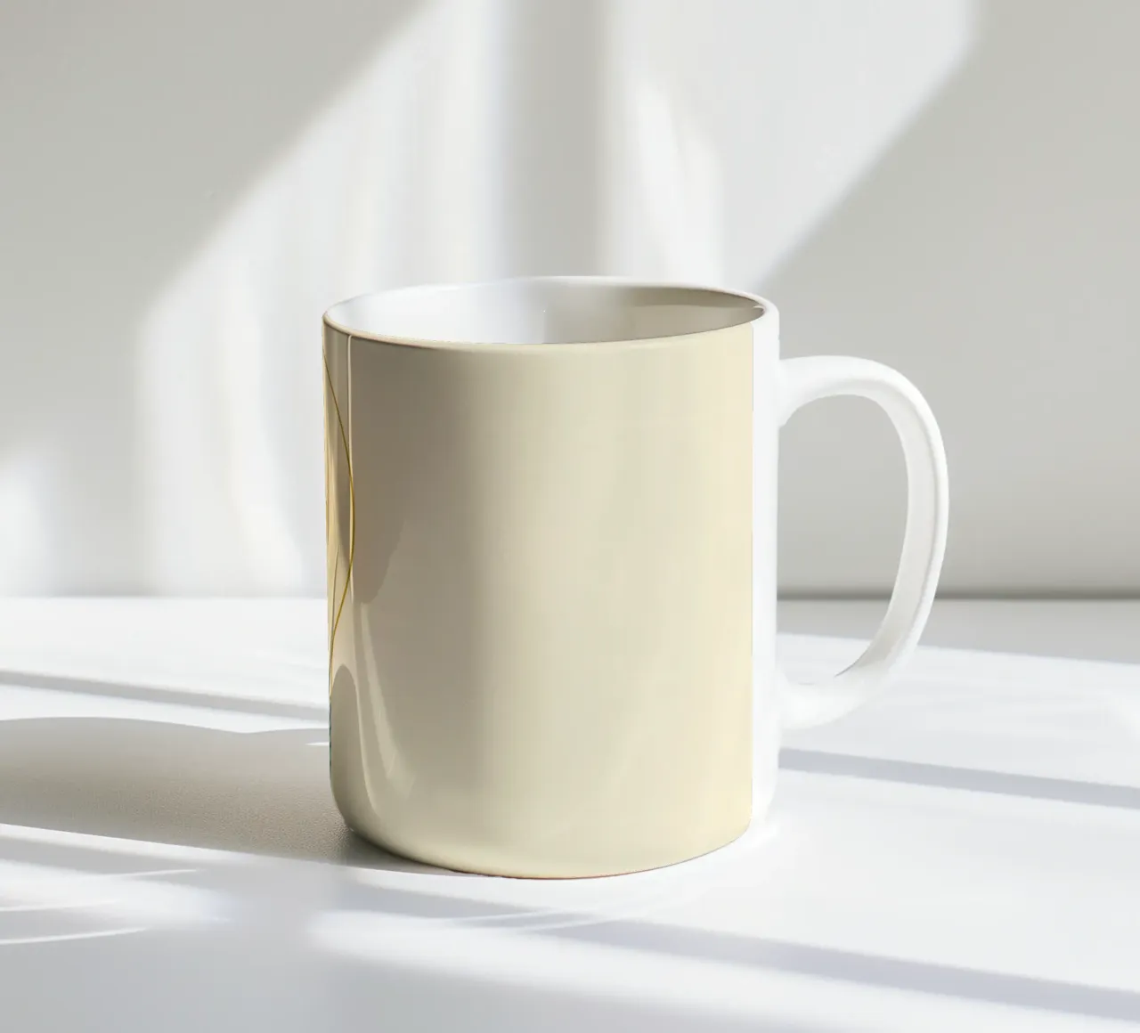 L'illustrazione di una lampadina illumina un'idea luminosa tazza in ceramica da DesignDoodle