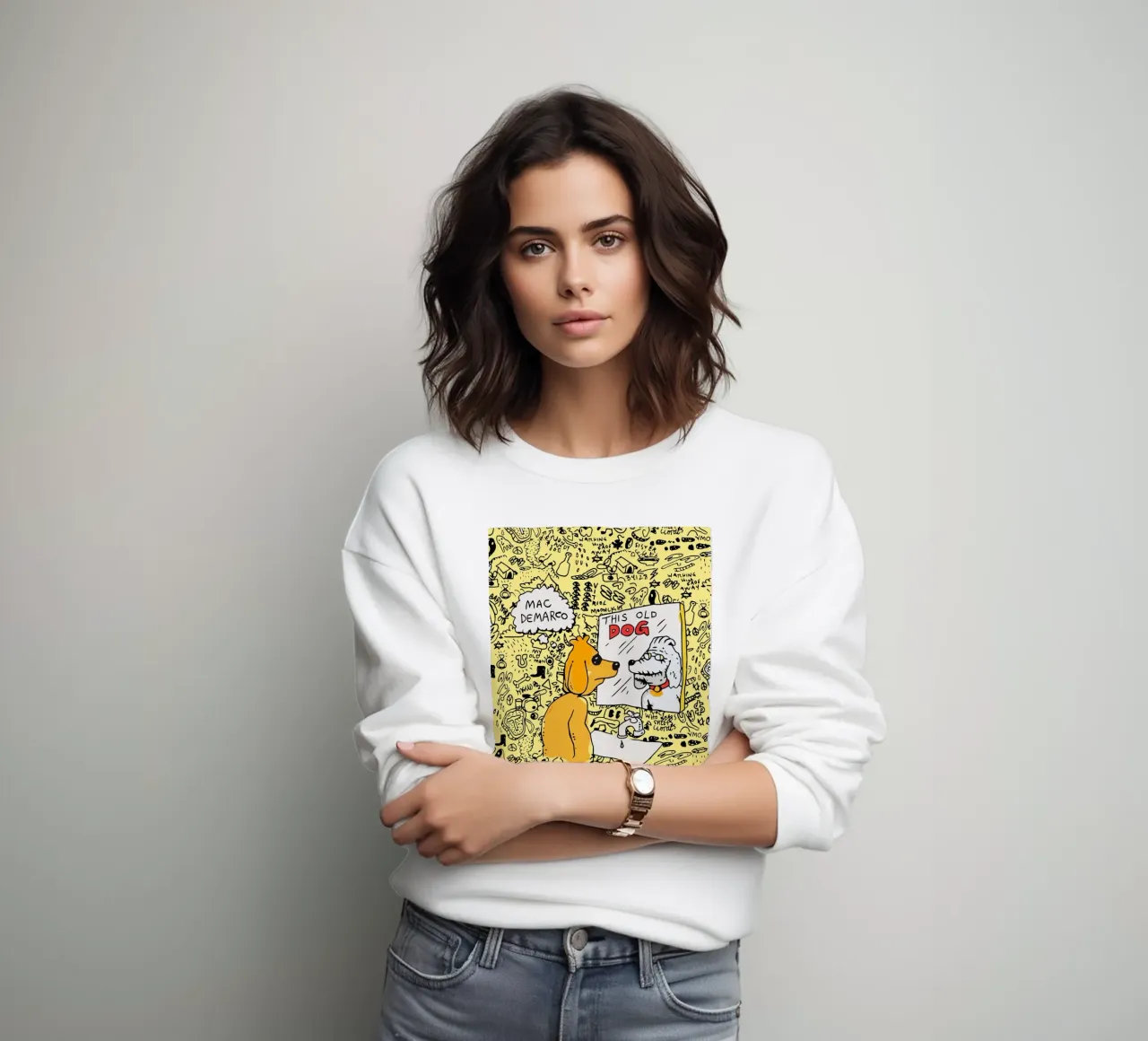 Mac Demarco This Old Dog felpa da esoygeboys