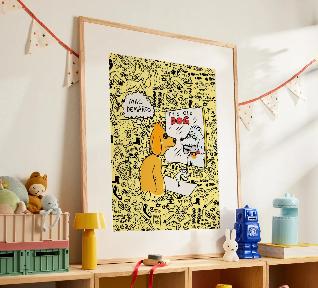 Mac Demarco This Old Dog poster da esoygeboys