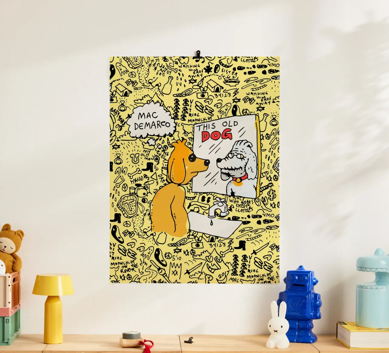 Mac Demarco This Old Dog poster da esoygeboys