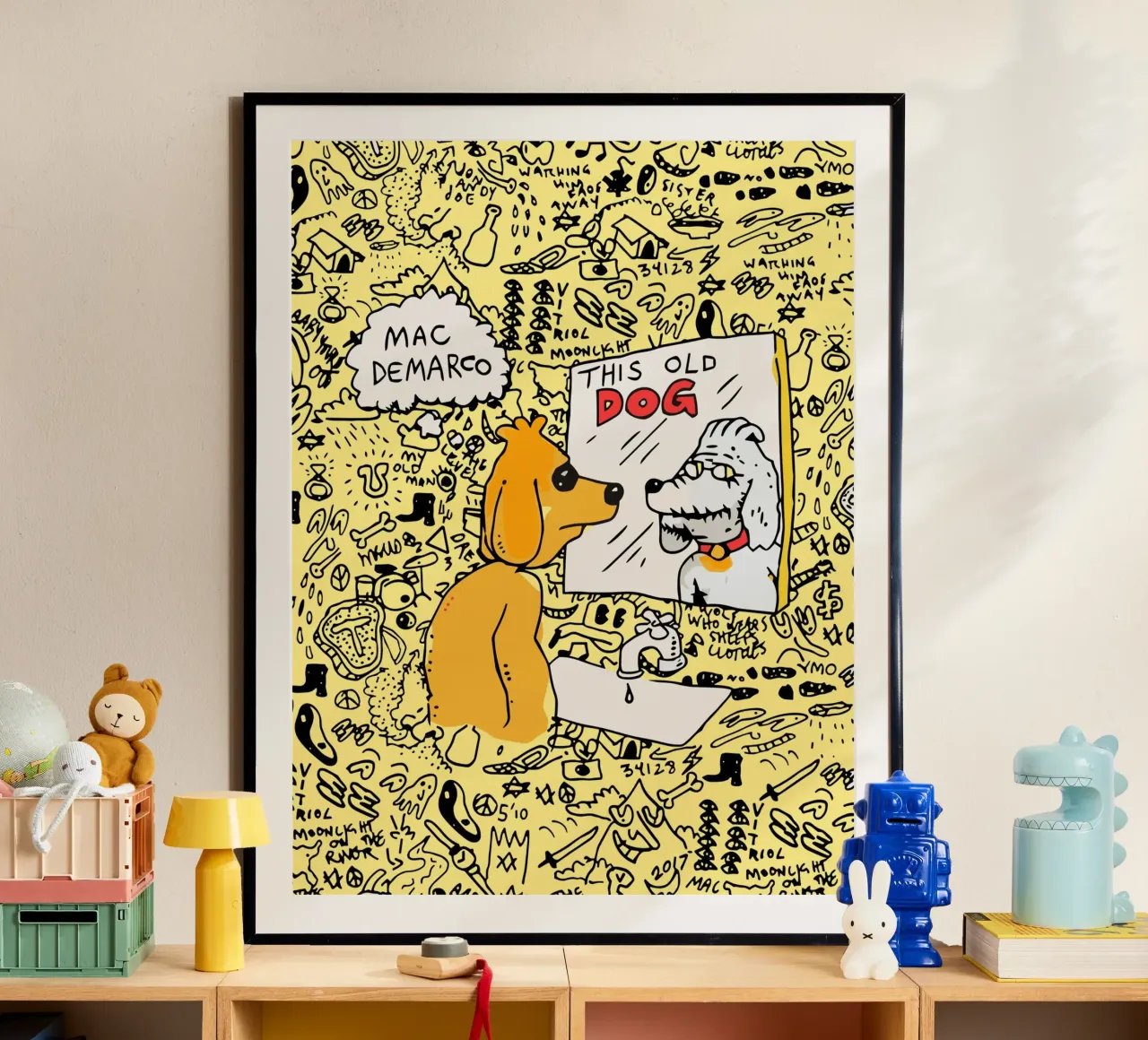 Mac Demarco This Old Dog poster da esoygeboys
