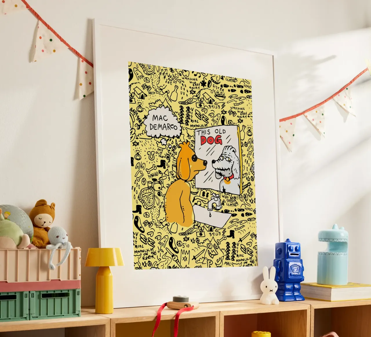 Mac Demarco This Old Dog poster da esoygeboys