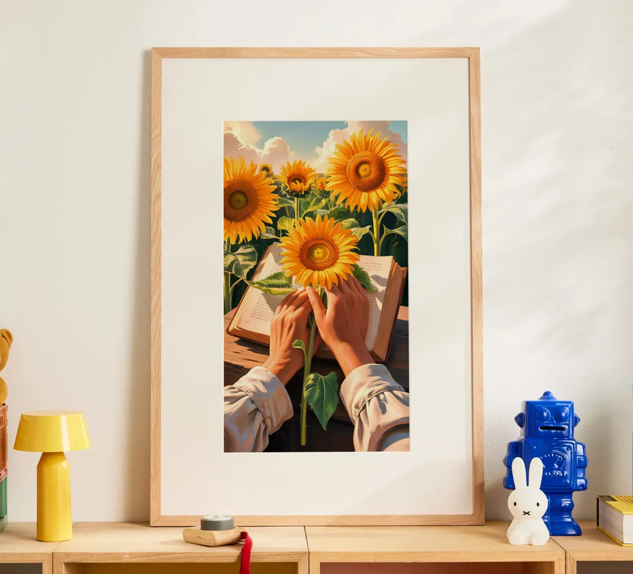 sunflowers hahnemühle by Jeff Studio