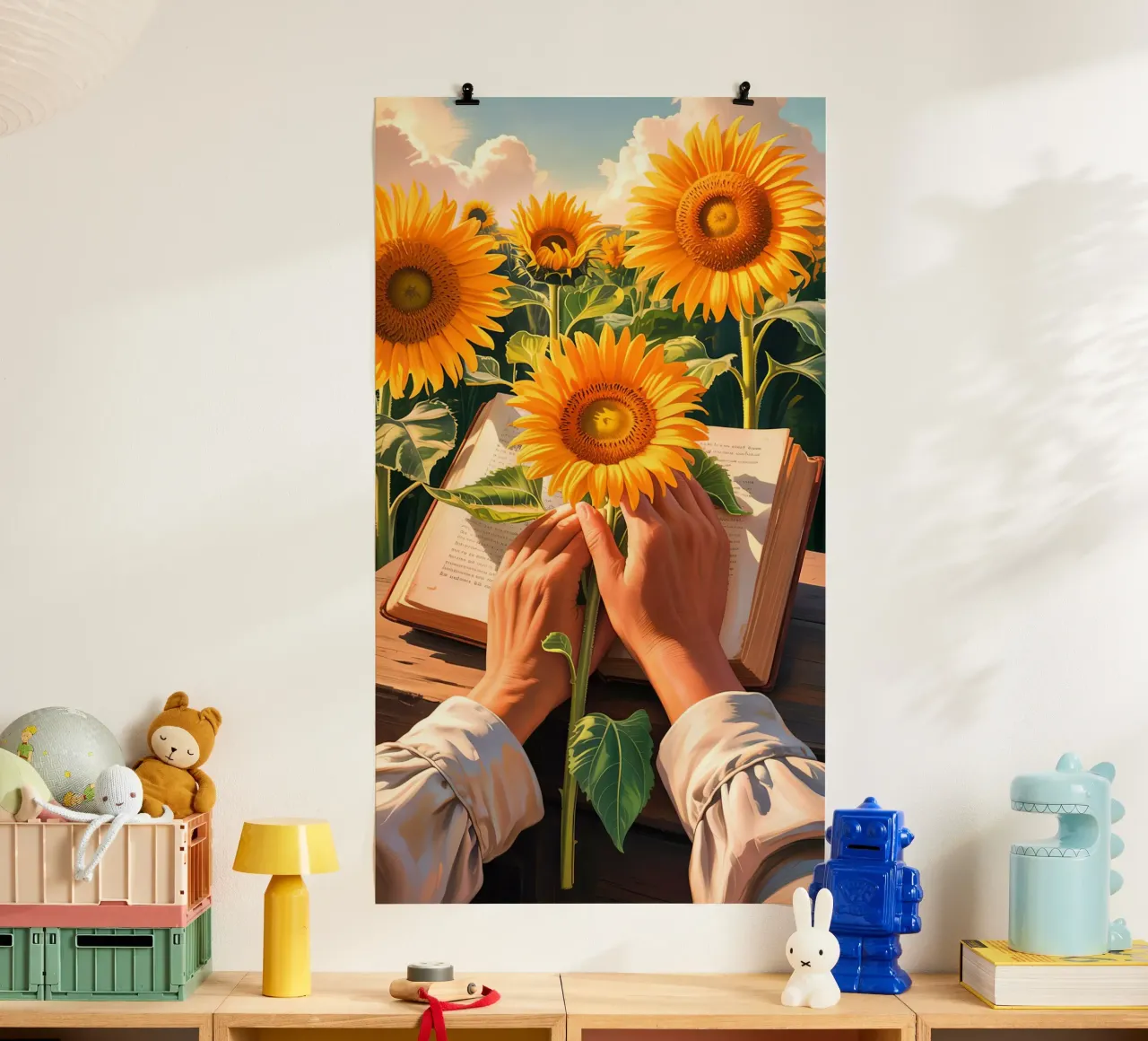sunflowers hahnemühle by Jeff Studio