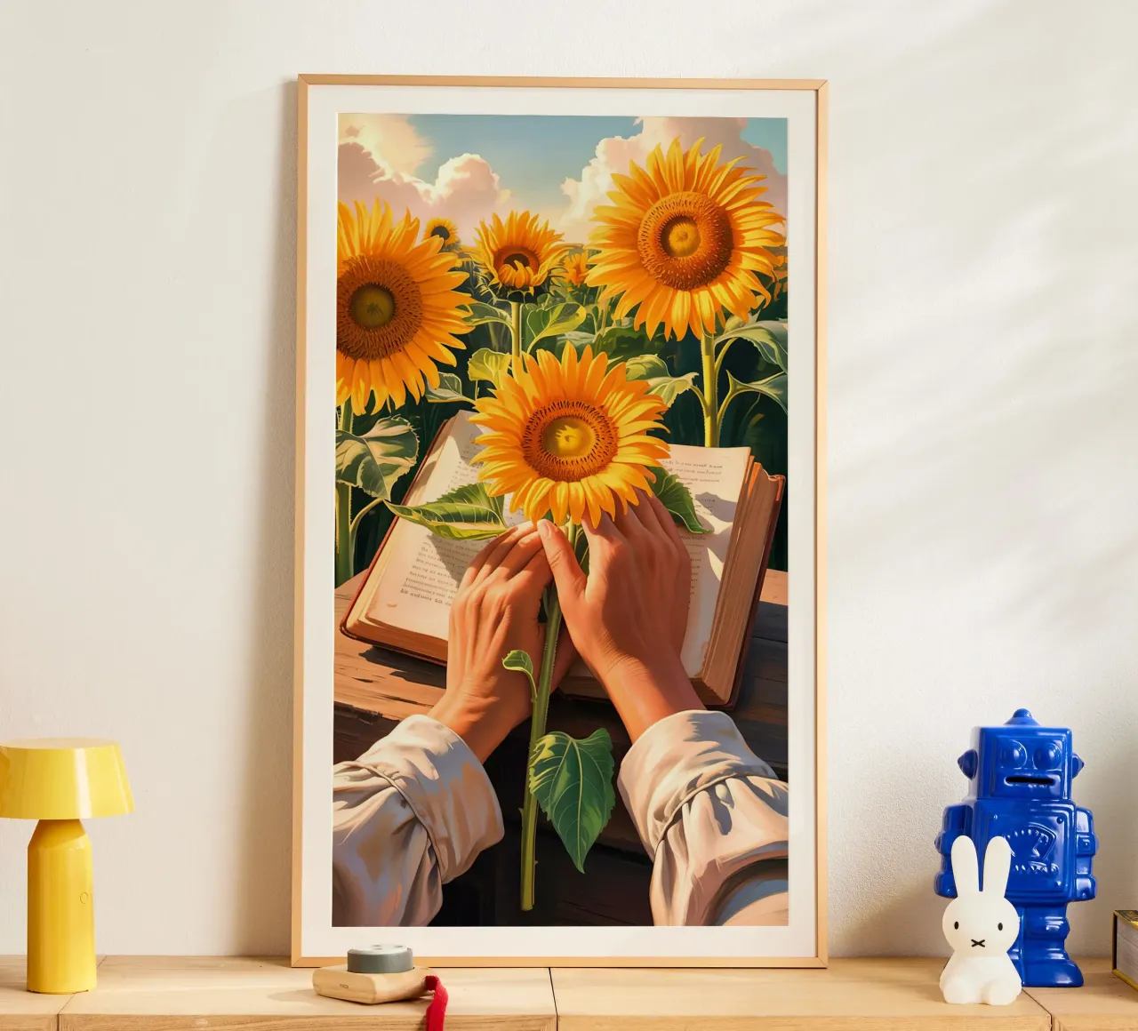 sunflowers hahnemühle by Jeff Studio