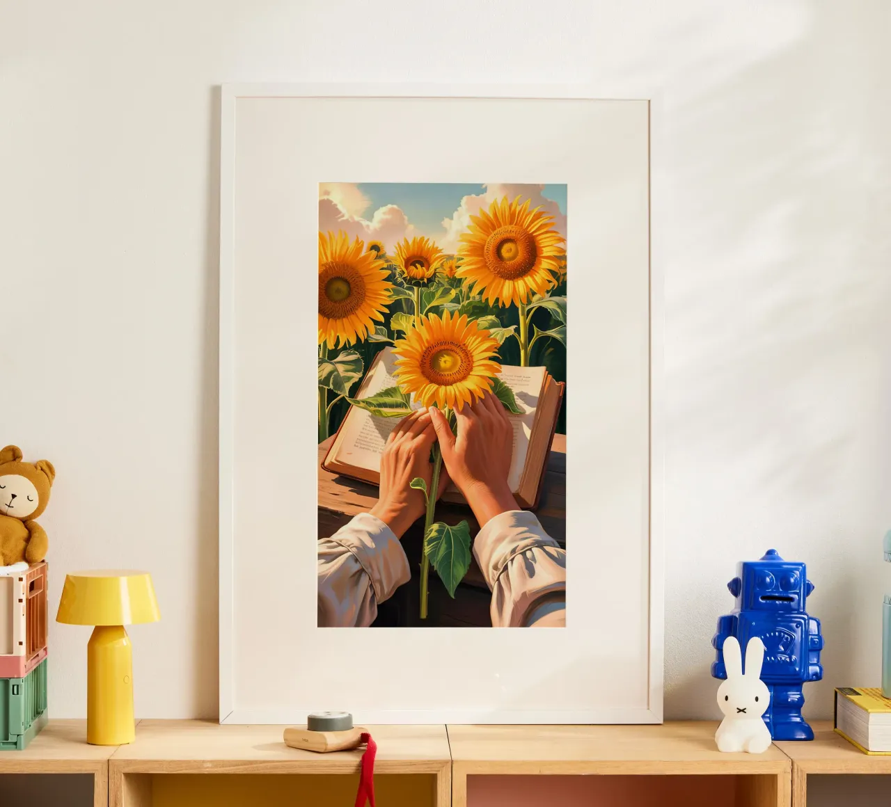 sunflowers hahnemühle by Jeff Studio