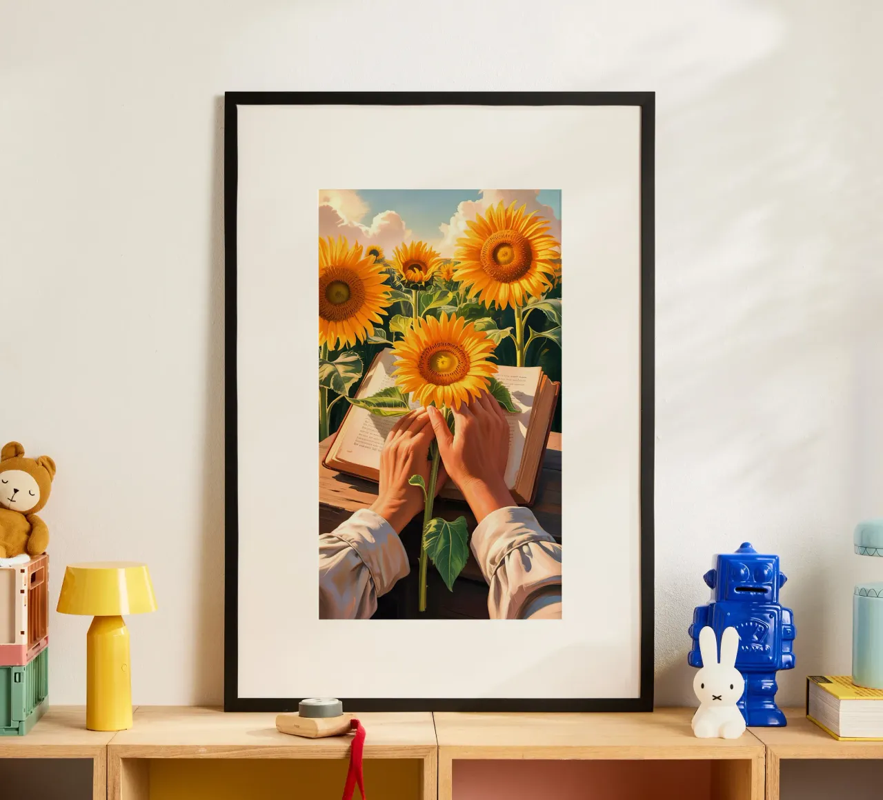 sunflowers hahnemühle by Jeff Studio