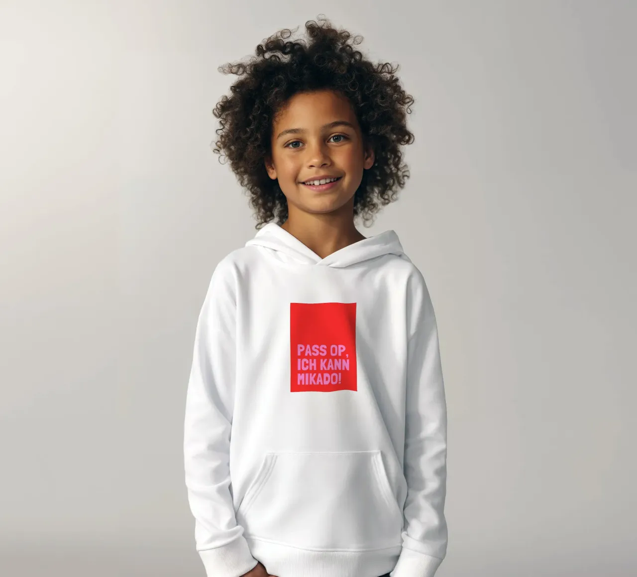 Passare, ich kann Mikado! felpa bambino con cappuccio da Ohkimiko