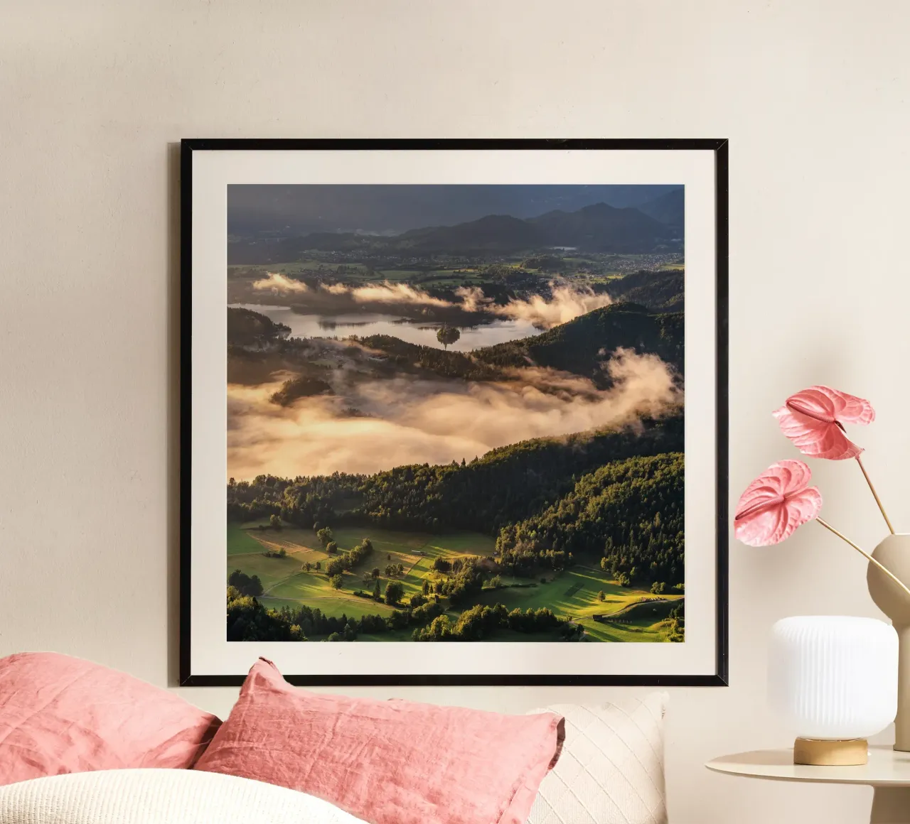 Paesaggio onirico carta hahnemühle da PhotoVibe Decor