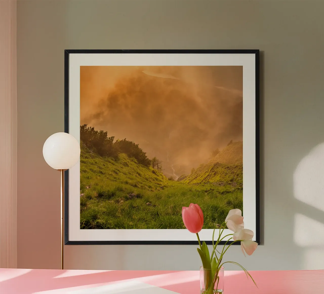 Paesaggio onirico carta hahnemühle da PhotoVibe Decor
