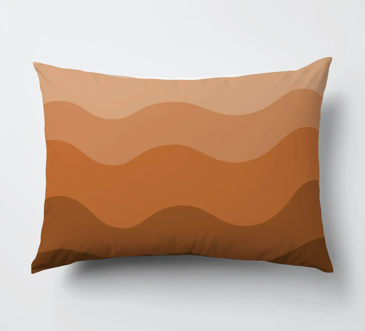 Brown gradient design cuscino da baobabprintstore