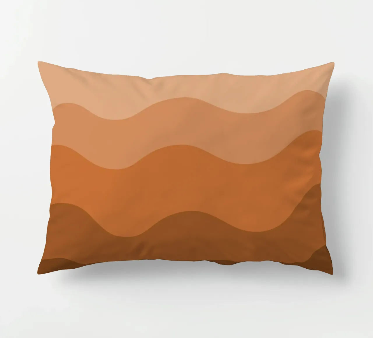 Brown gradient design cuscino da baobabprintstore