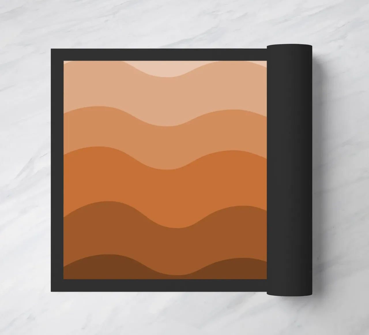 Brown gradient design zerbino da baobabprintstore
