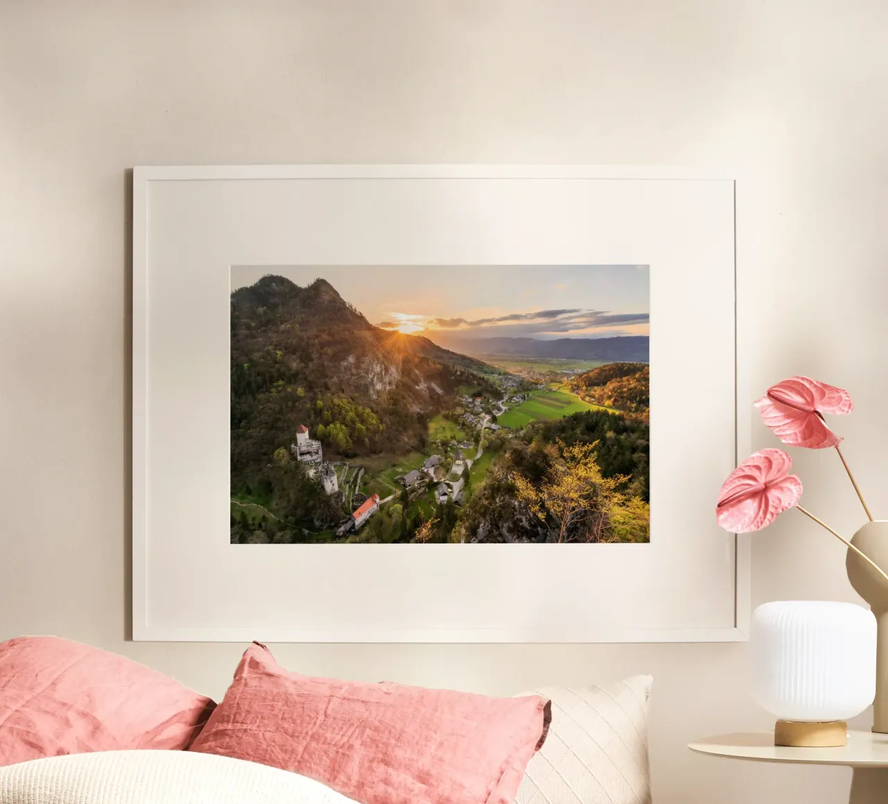 Paesaggio onirico carta hahnemühle da PhotoVibe Decor