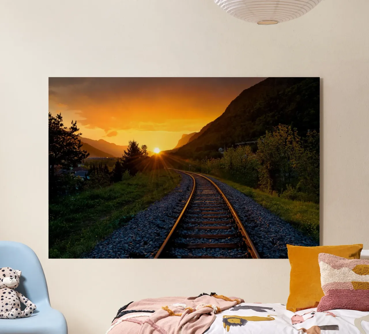 Paesaggio onirico plexiglass da PhotoVibe Decor