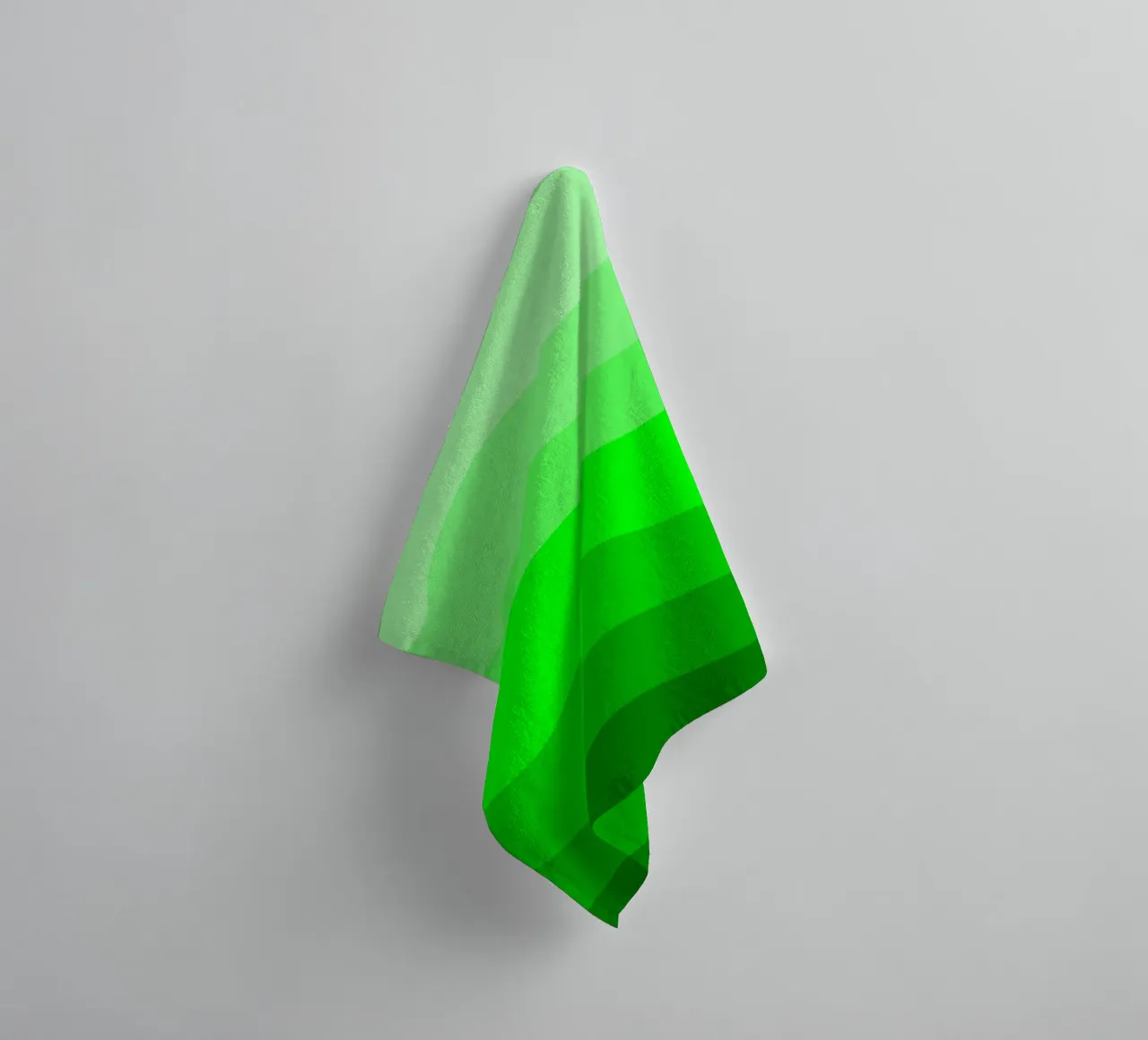 Green gradient design asciugamano da bagno da baobabprintstore