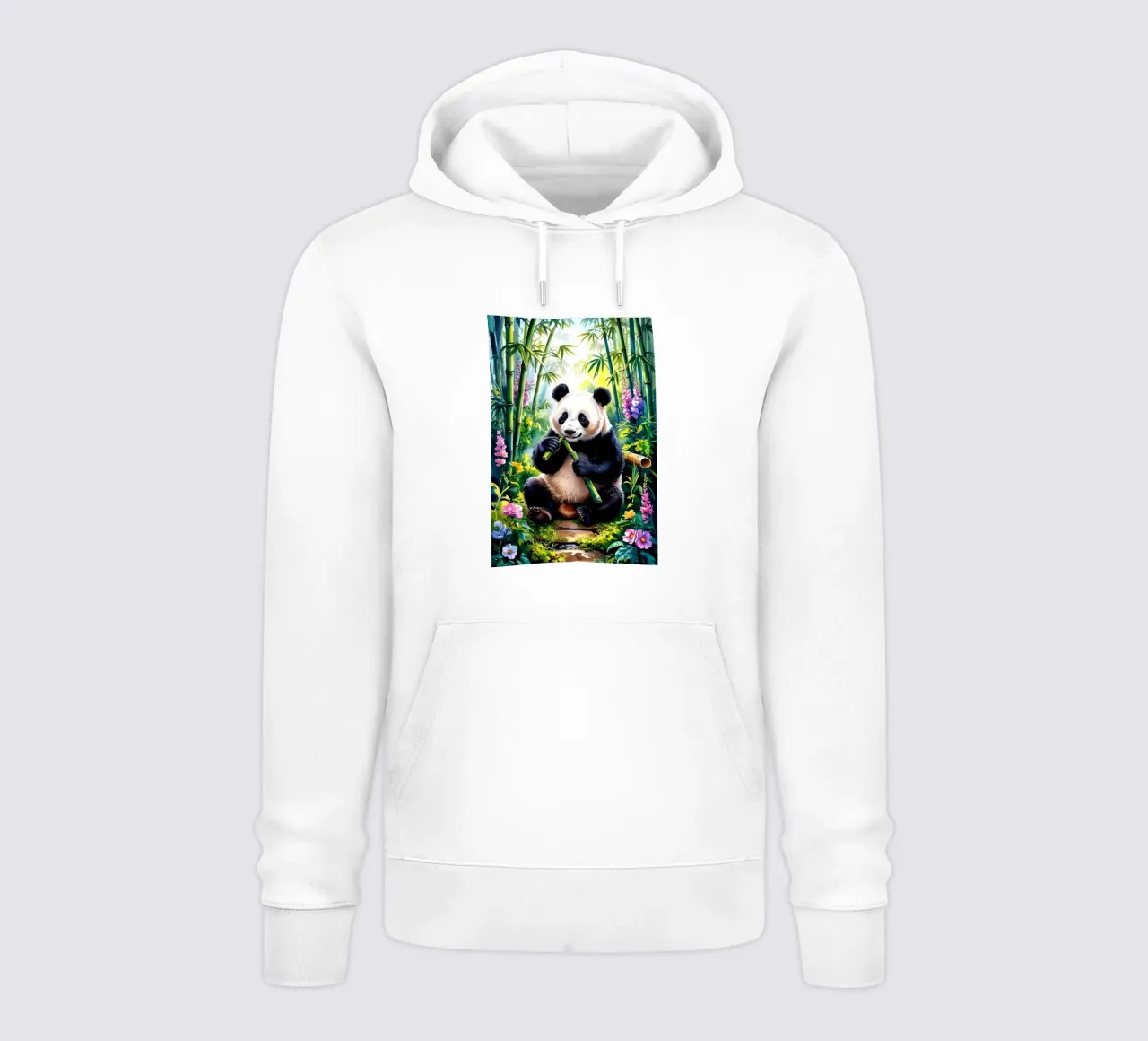Cute Panda felpa con cappuccio da Jeff Studio