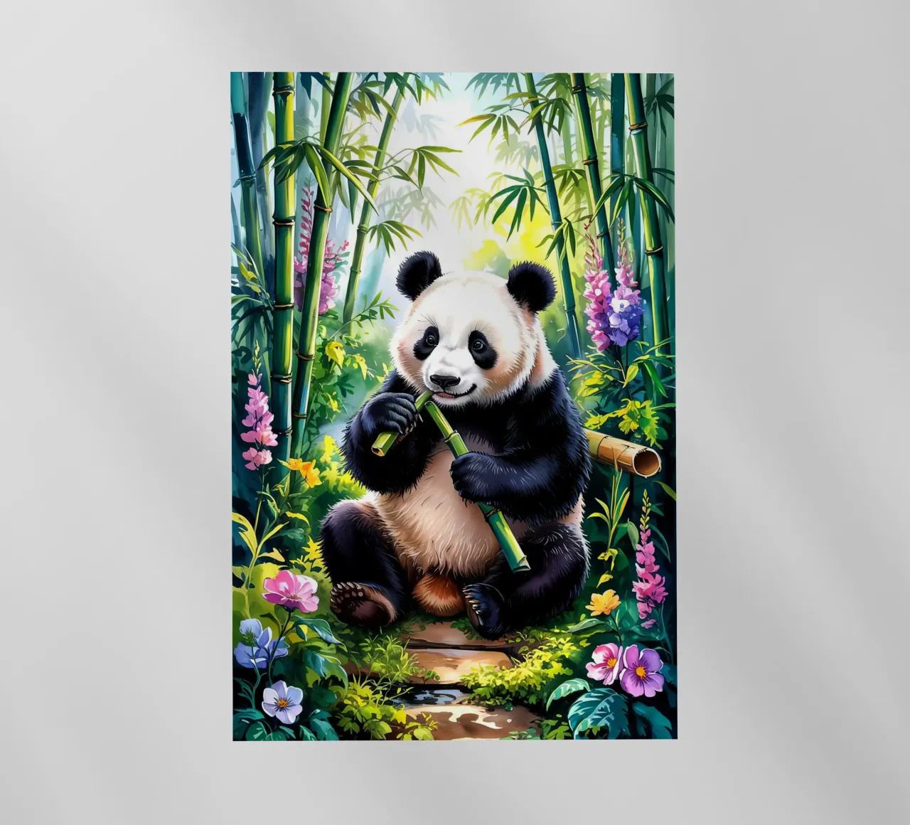 Cute Panda pellicola backlit da Jeff Studio