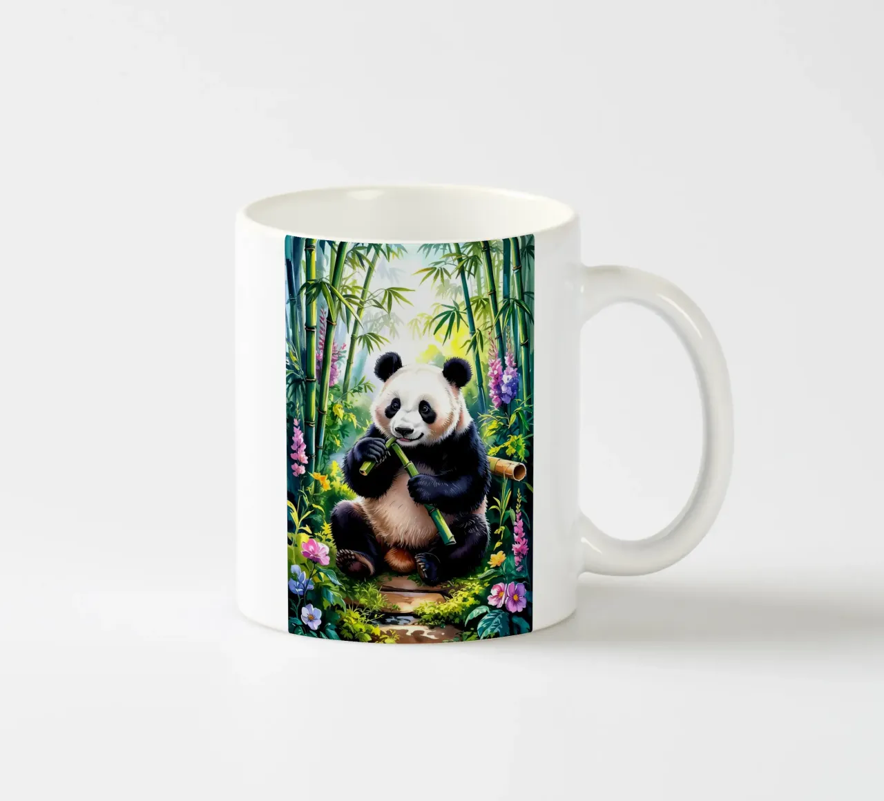 Cute Panda tazza in ceramica da Jeff Studio